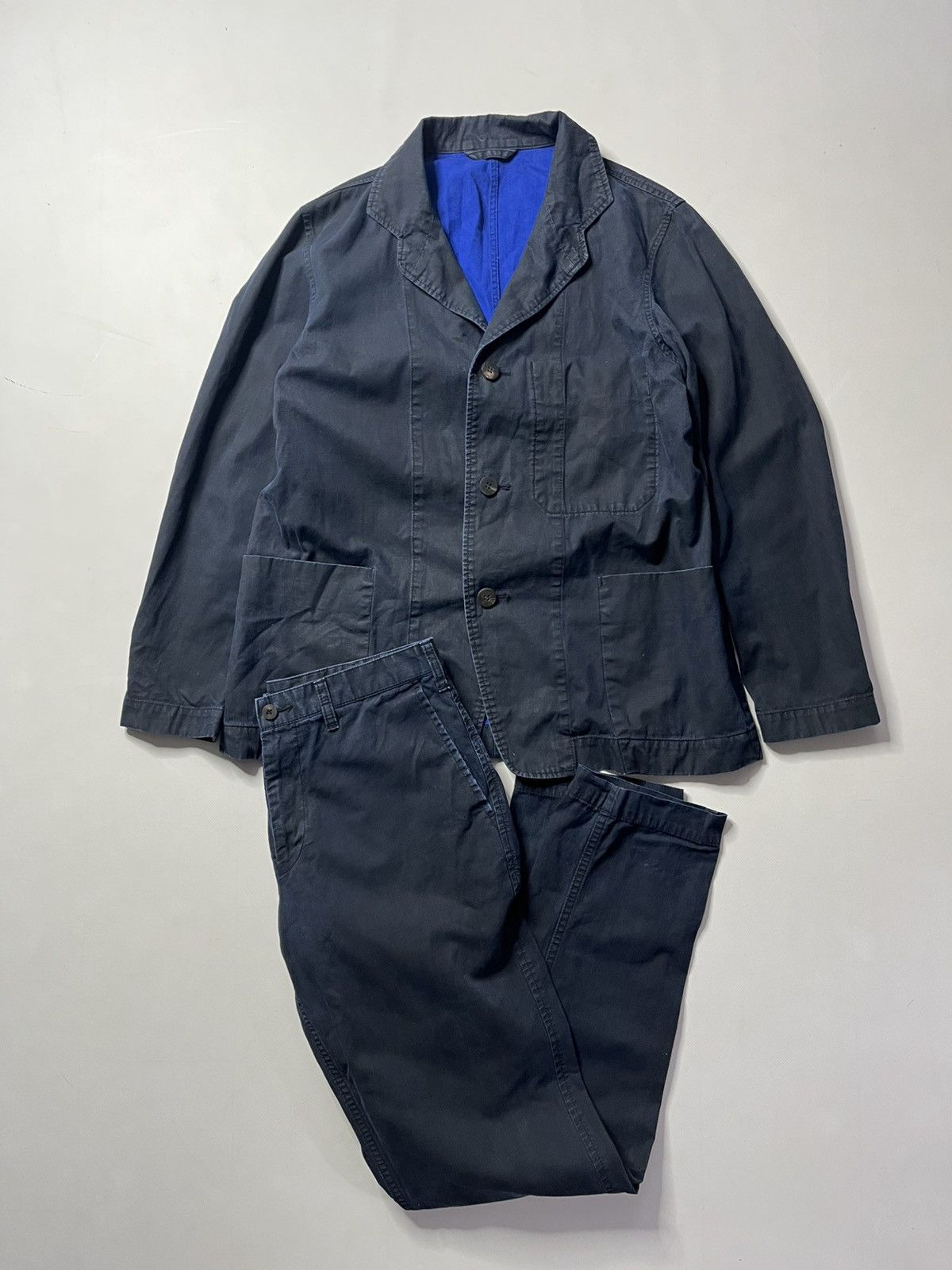 Issey Miyake Vintage Issey Miyake Men casual suit Size 44S - 13 Thumbnail