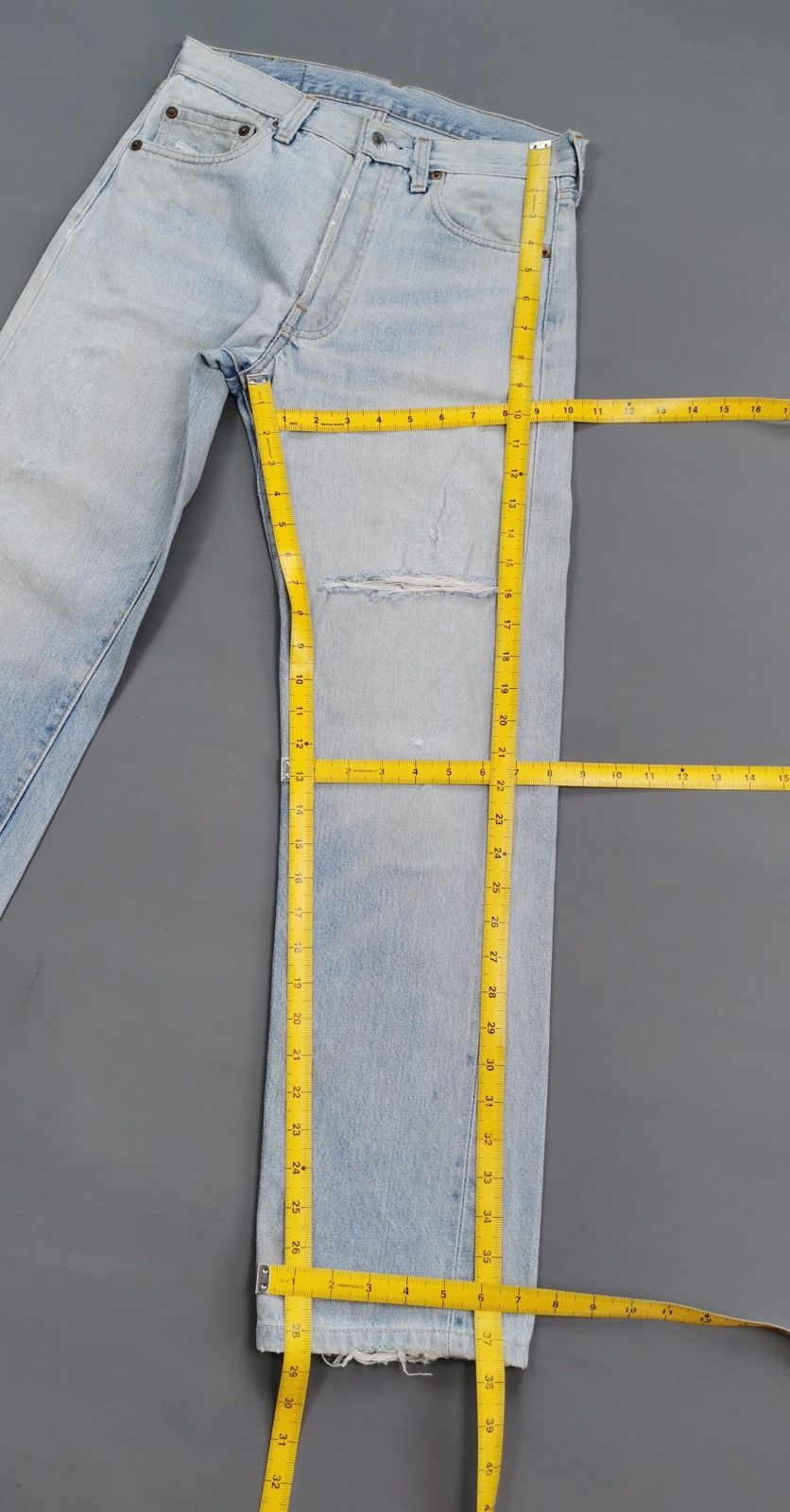 Levi's × Vintage Rare Vintage Levis Selvedge Jeans Size US 28 / EU 44 - 11 Thumbnail