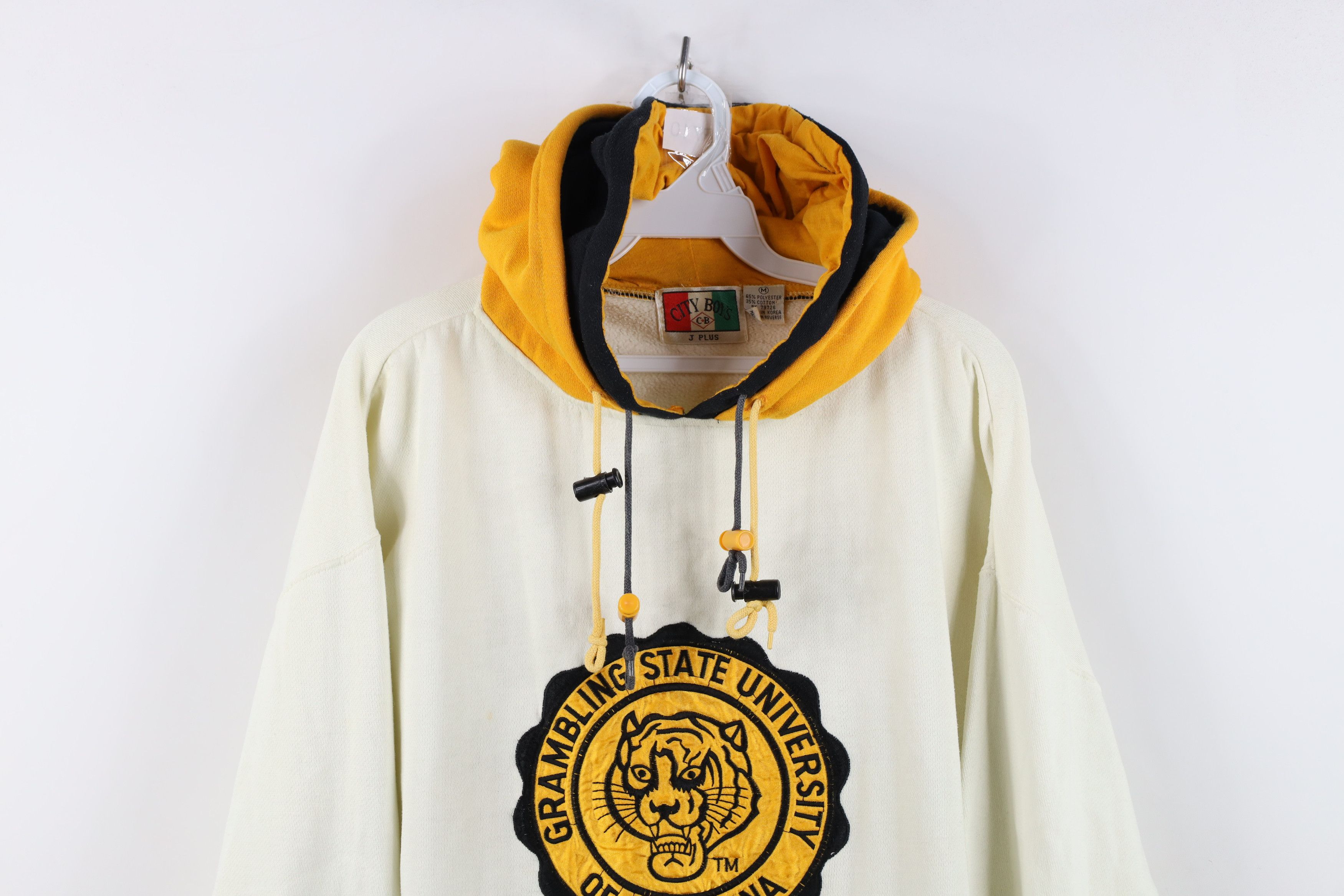 Vintage Vintage 90s Grambling State University Hoodie Sweatshirt Size US M / EU 48-50 / 2 - 2 Thumbnail