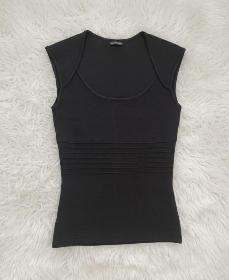 Guess Guess by Marciano Ribbed Sculpting Tank Top Size XS / US 0-2 / IT 36-38 - 2 Thumbnail