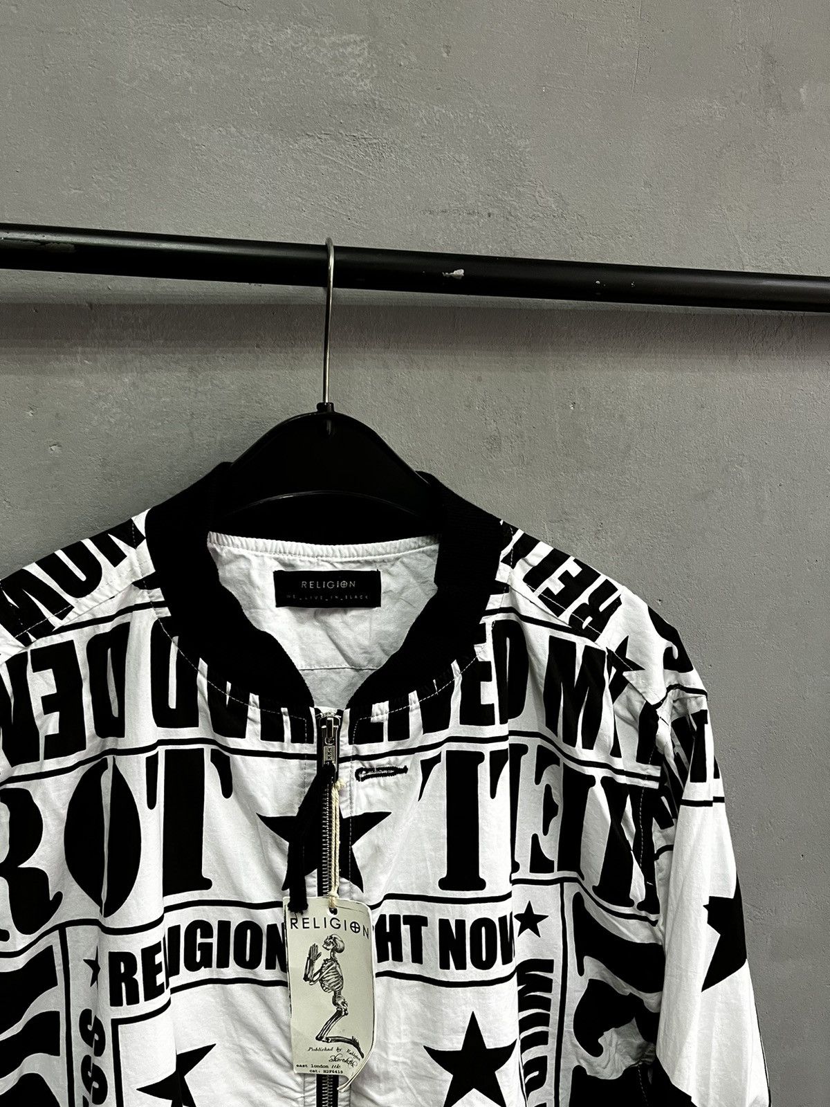 Designer Religion bomber Size US XL / EU 56 / 4 - 4 Thumbnail