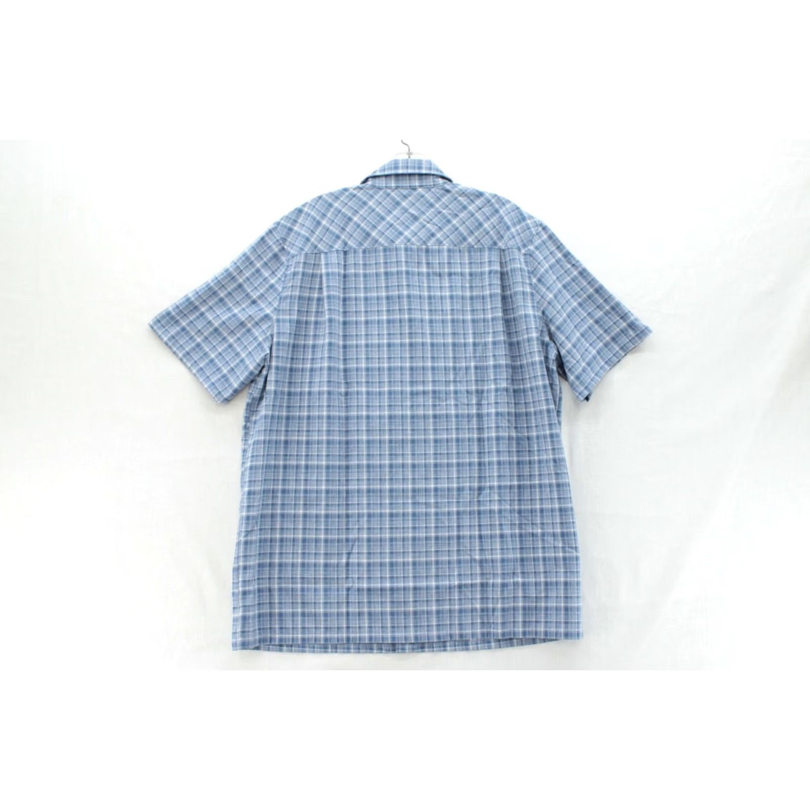 Vintage 5.11 Tactical Series Shirt Mens M Blue Plaid Short Sleeve Snap Up Prepper Mens Shirt Size US M / EU 48-50 / 2 - 7 Thumbnail