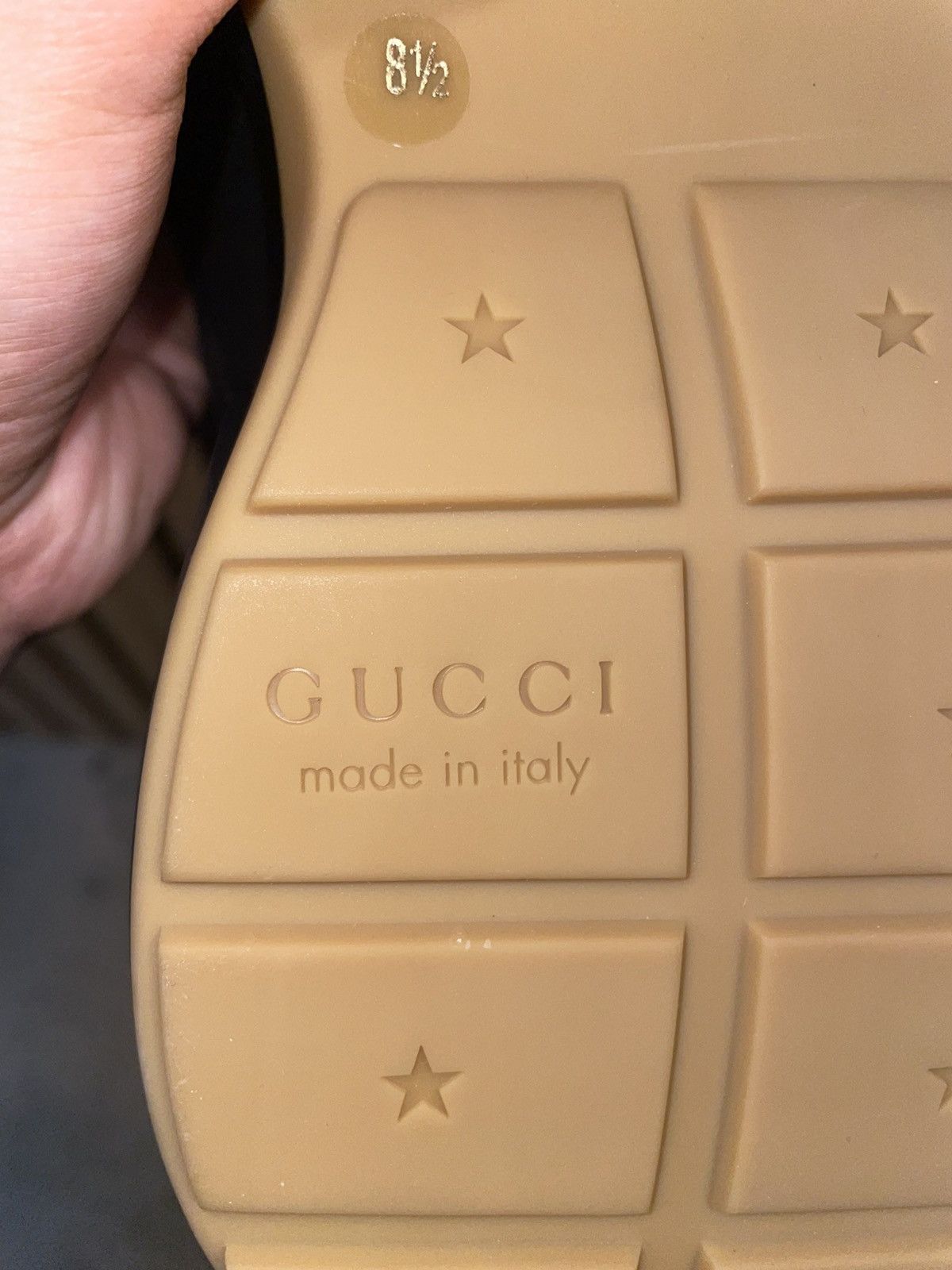 Gucci × New York Yankees Gucci Men’s Rhyton Sneaker “LA Angels” Size US 8.5 / EU 41-42 - 9 Thumbnail