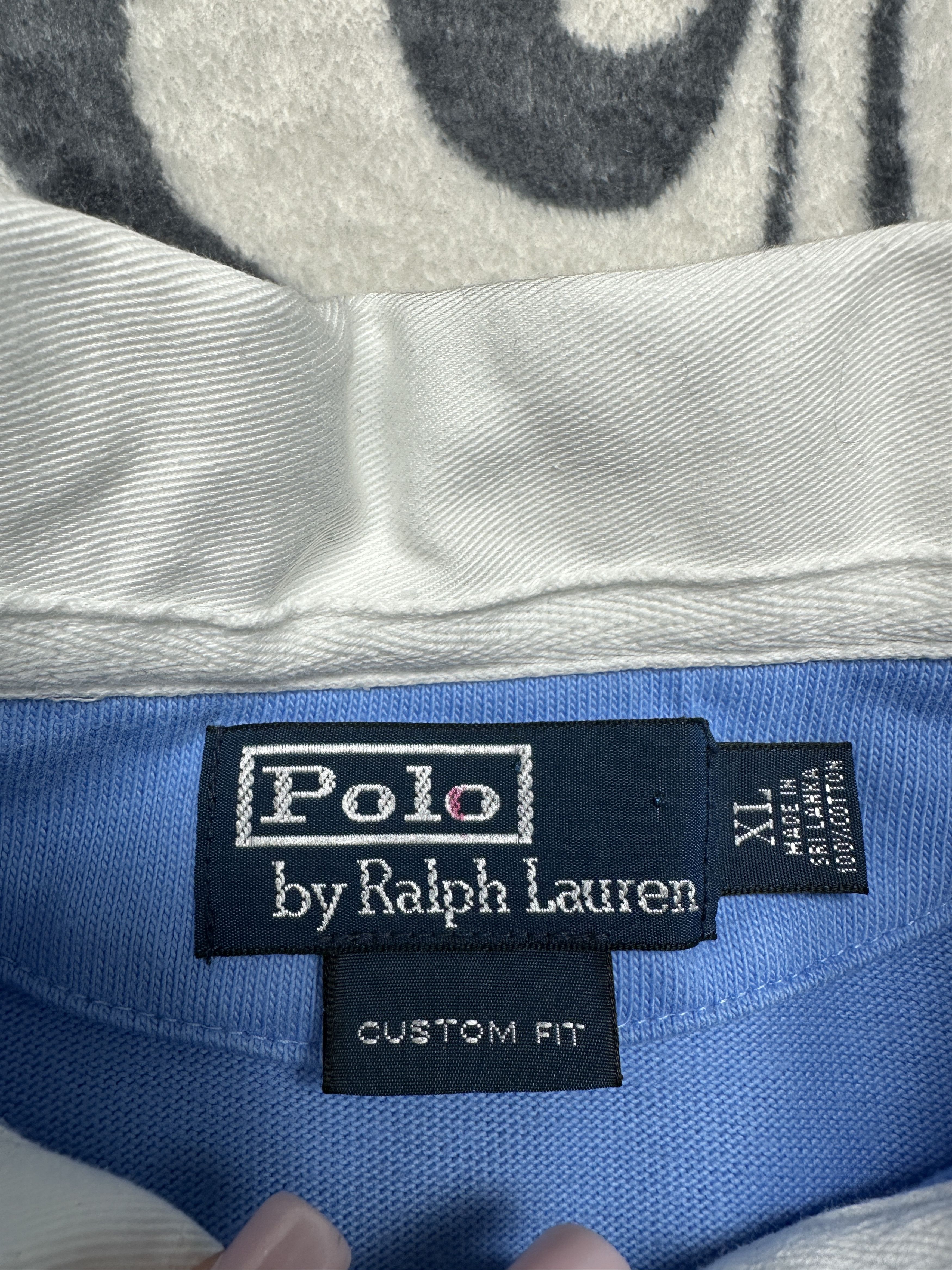 Polo Ralph Lauren Polo Ralph Lauren Vintage Mens Long Sleeve Rugby Polo Shirt Size US XL / EU 56 / 4 - 4 Thumbnail