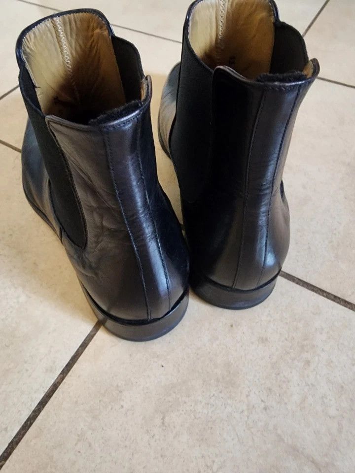 Other Ace Marks AceMarks Chelsea Boots Size 12 D Black Plain Toe Size US 12 / EU 45 - 4 Thumbnail