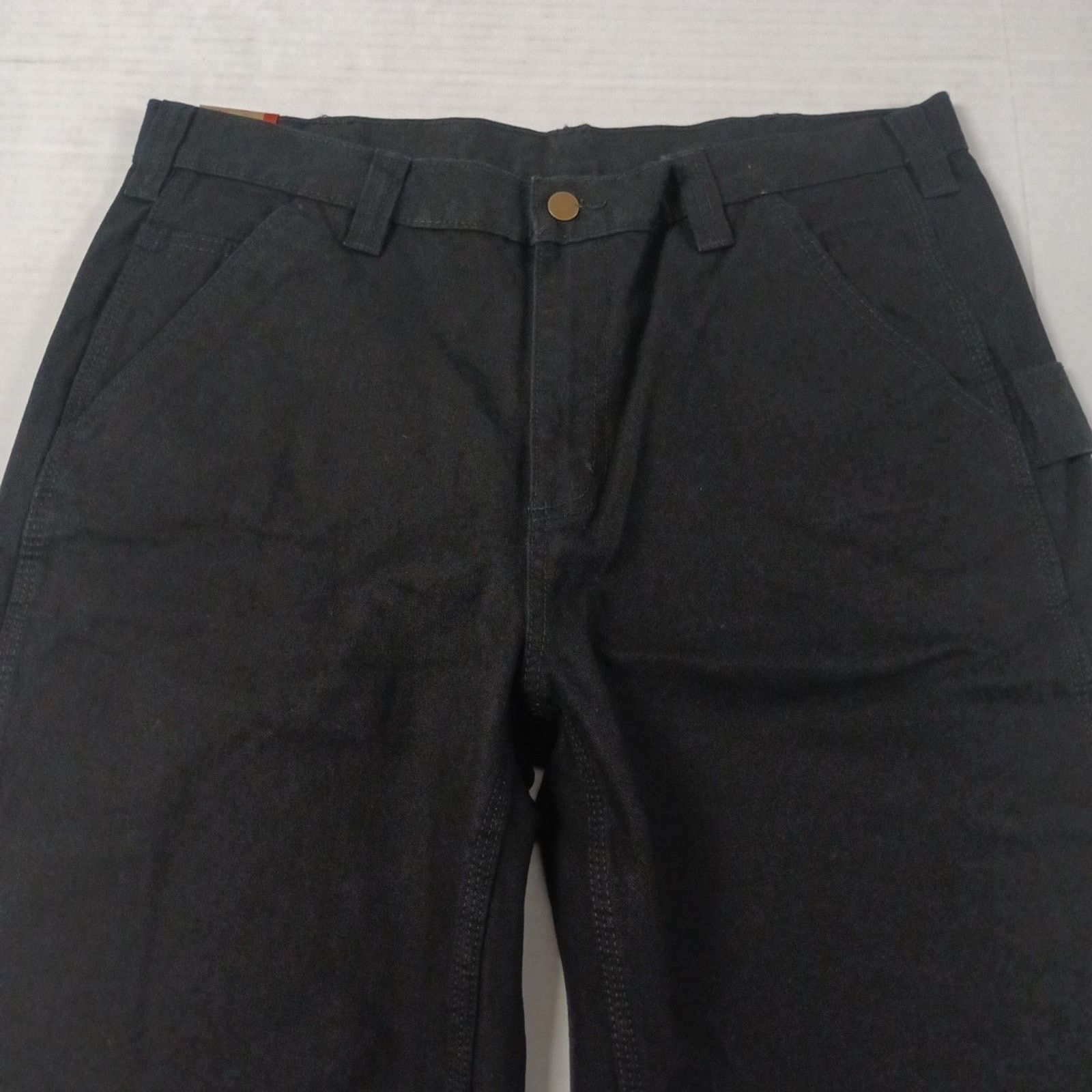 Other Brahma Work Carpenter Pants Men Size 34x32 Black Relaxed Fit Size US 34 / EU 50 - 4 Thumbnail