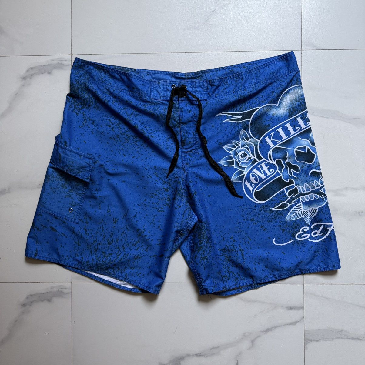 Ed Hardy Vintage Y2K Ed Hardy Swimshorts Size US 42 / EU 58 - 2 Thumbnail