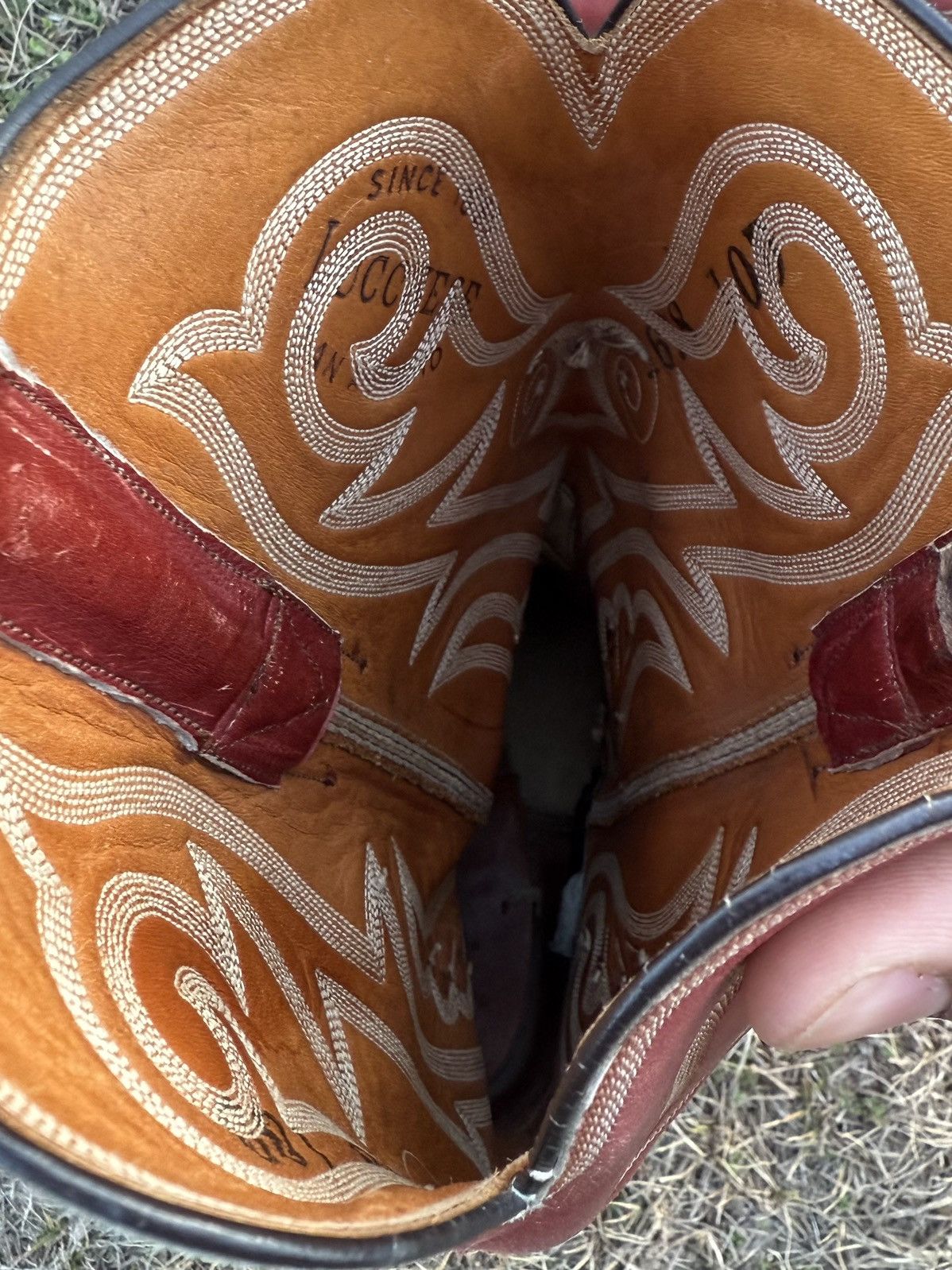Lucchese Lucchese cowboy western leather boots Size US 10 / EU 43 - 7 Thumbnail