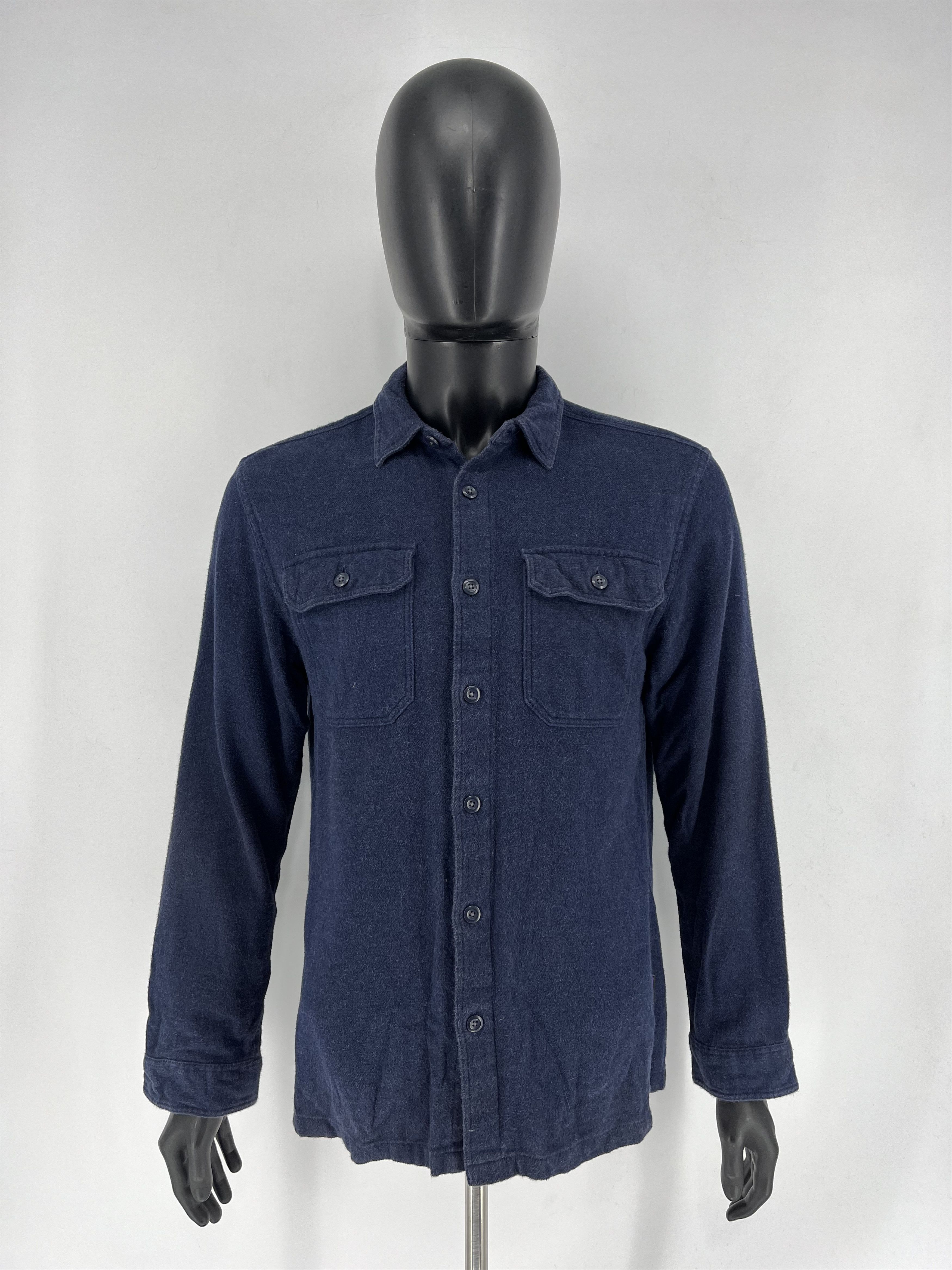 Patagonia Patagonia Men's Long-Sleeved Fjord Flannel Shirt Blue Size S Size US S / EU 44-46 / 1 - 2 Thumbnail