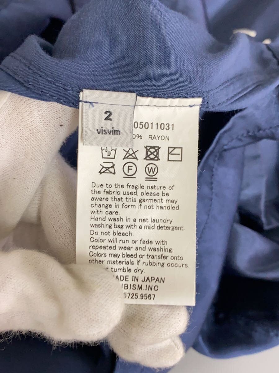 Visvim Blue Rayon Irving Peerless Shirt Size US M / EU 48-50 / 2 - 4 Thumbnail