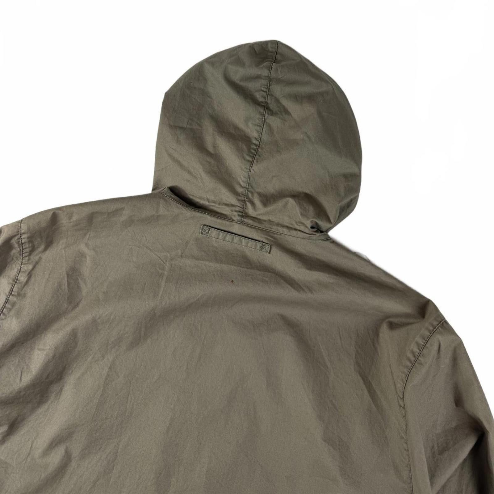 Prada Prada Sport Leather Tab Zip Up Packable Jacket Beige Medium Size US M / EU 48-50 / 2 - 7 Thumbnail