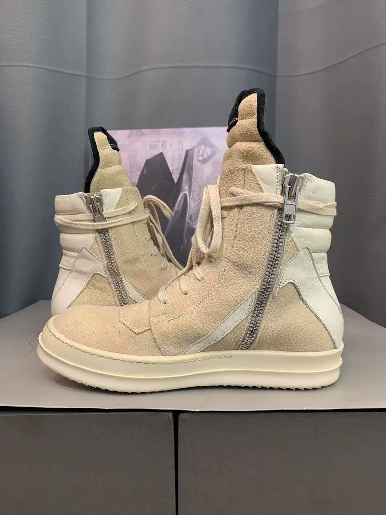 Rick Owens Rick Owens triticum aestivum color inverted triangle suede Size US 7.5 / IT 37.5 - 6 Thumbnail