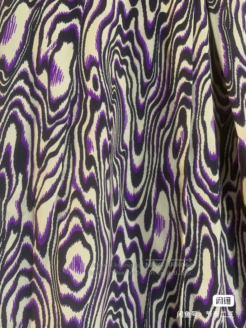 Dries Van Noten Dries Van Noten Runway-Exclusive Printed Midi Skirt Size 33" - 4 Thumbnail