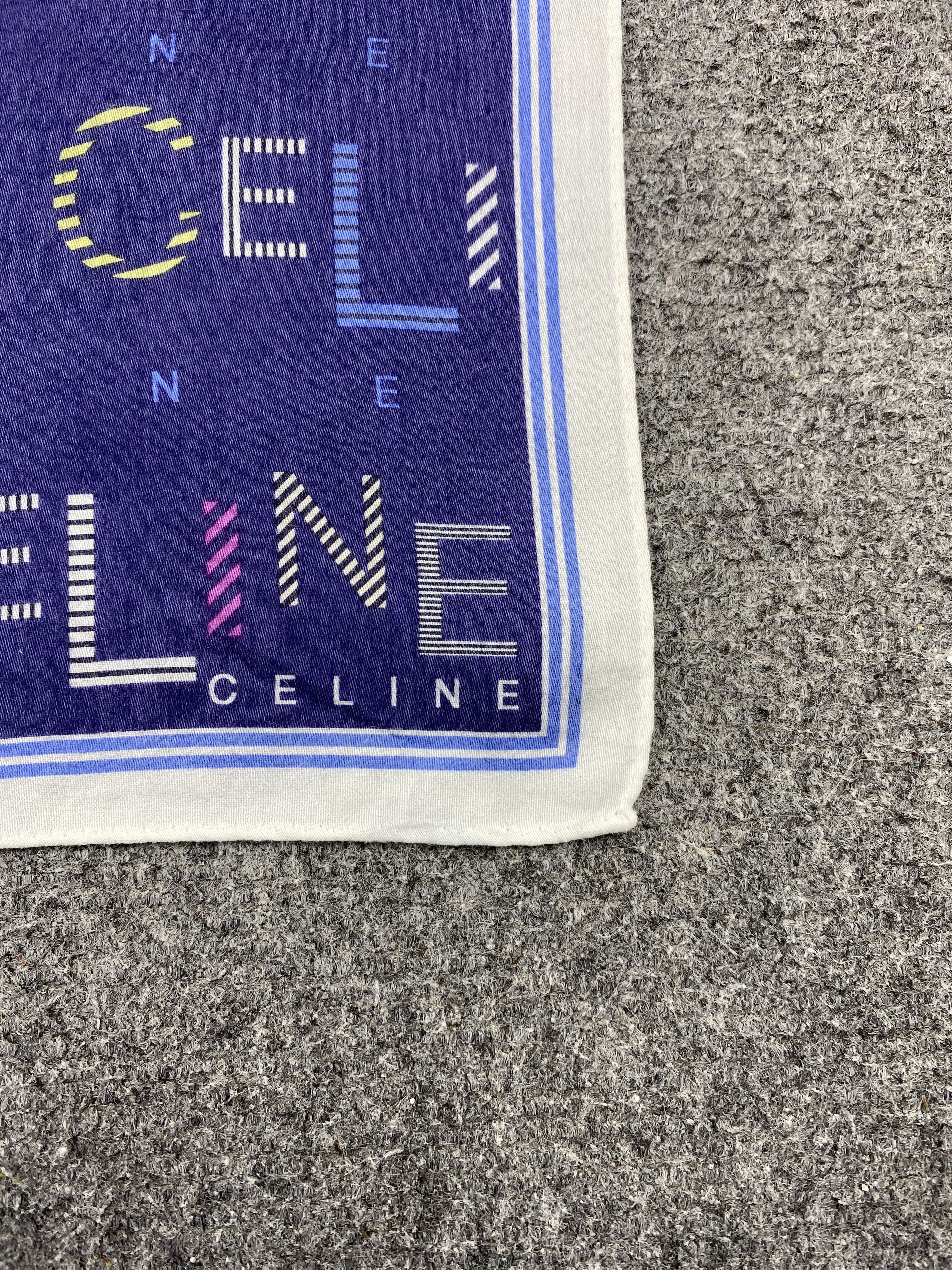 Celine Vintage Celine Handkerchief / Neckerchief HKC1139 Size ONE SIZE - 5 Thumbnail