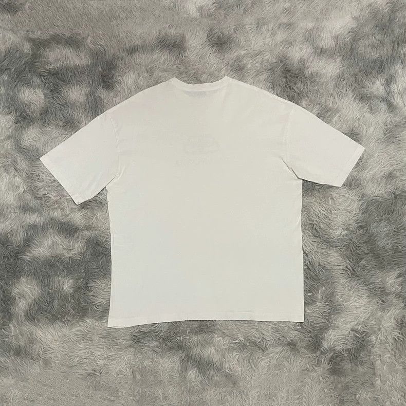 Balenciaga Balenciaga Buckle Logo Short Sleeve T-Shirt White Size M Size US M / EU 48-50 / 2 - 2 Thumbnail