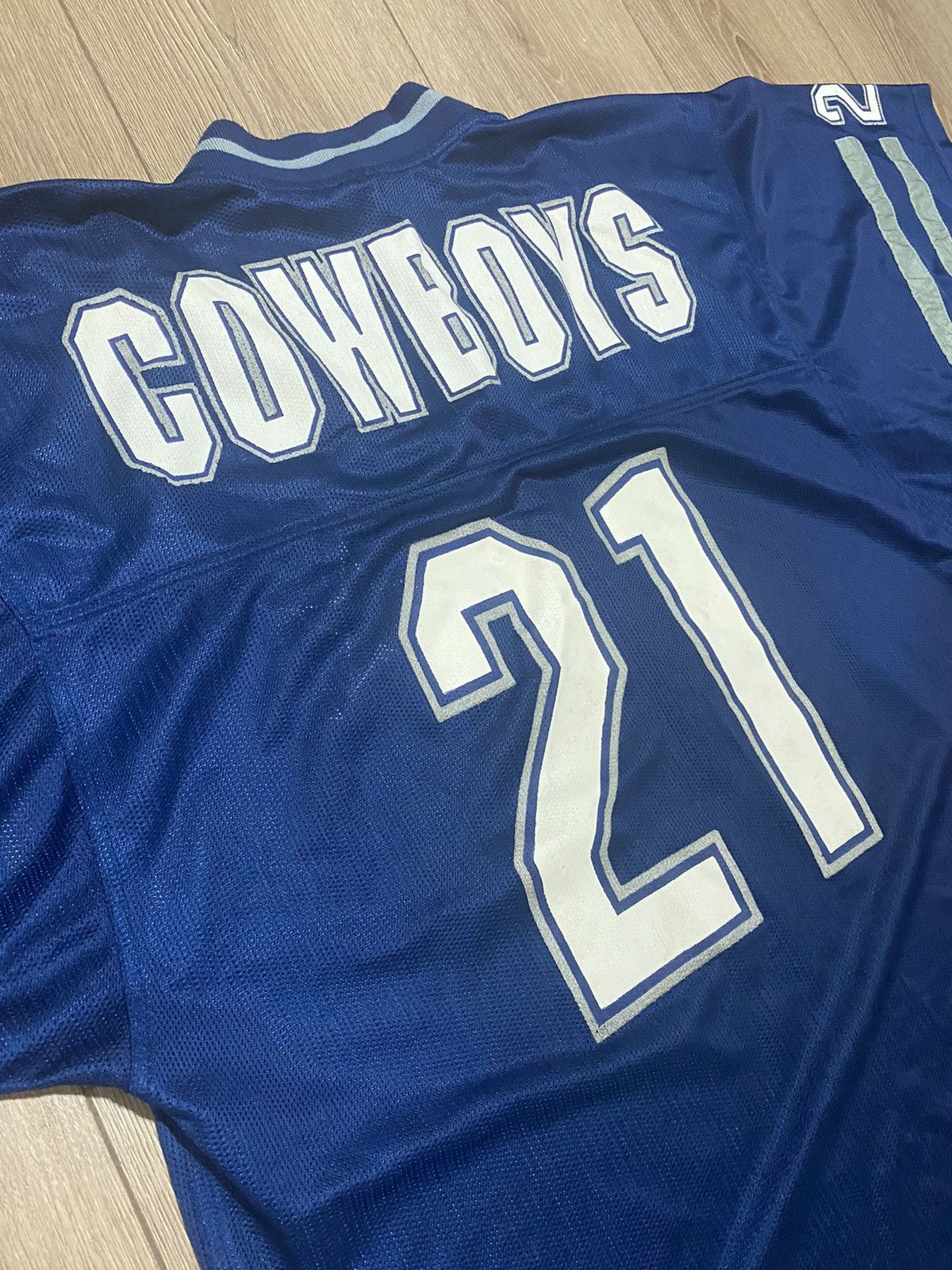Other Dallas Cowboys Campri Jump Around Jersey Shirt 1996 NFL Size US XL / EU 56 / 4 - 14 Thumbnail
