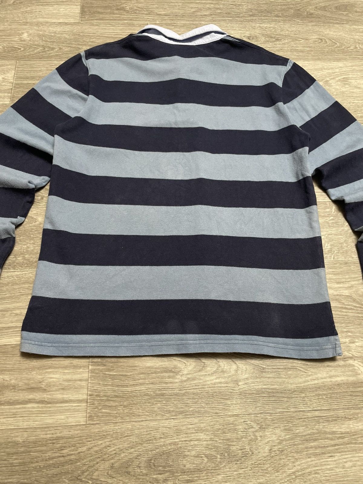 Gant Vintage Gant Striped Long Sleeve Rugby Polo Shirt Size US L / EU 52-54 / 3 - 17 Thumbnail