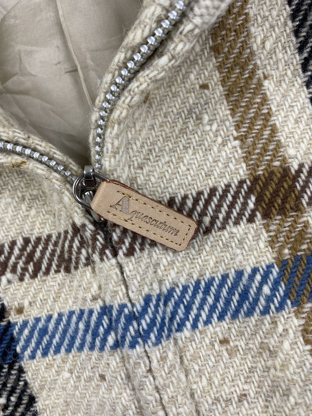 Aquascutum Vintage Aquascutum Fullzip Knit Sweater Size US S / EU 44-46 / 1 - 9 Thumbnail