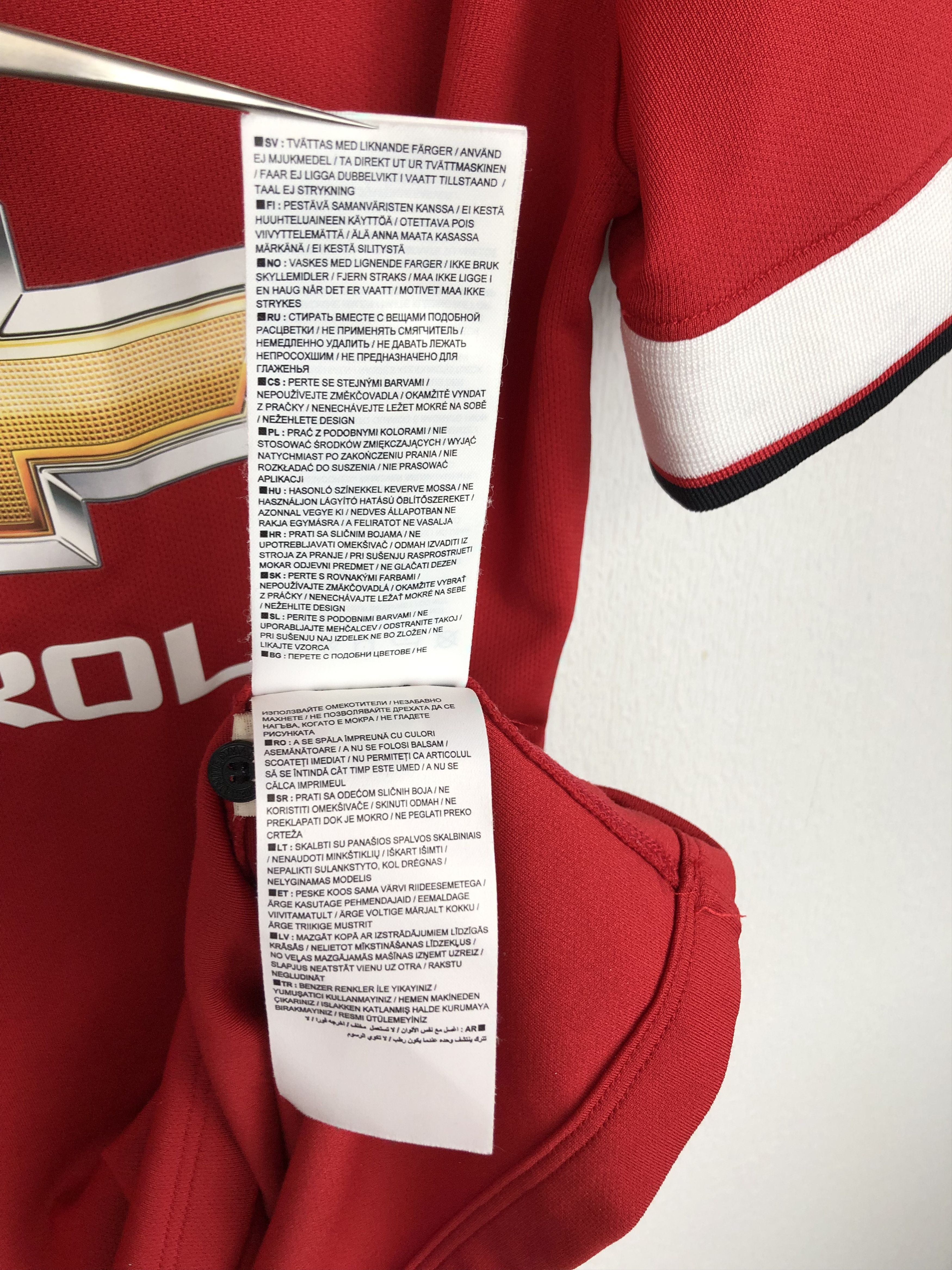 Nike Manchester United football shirt Soccer Nike Rooney Jersey Size US M / EU 48-50 / 2 - 10 Thumbnail