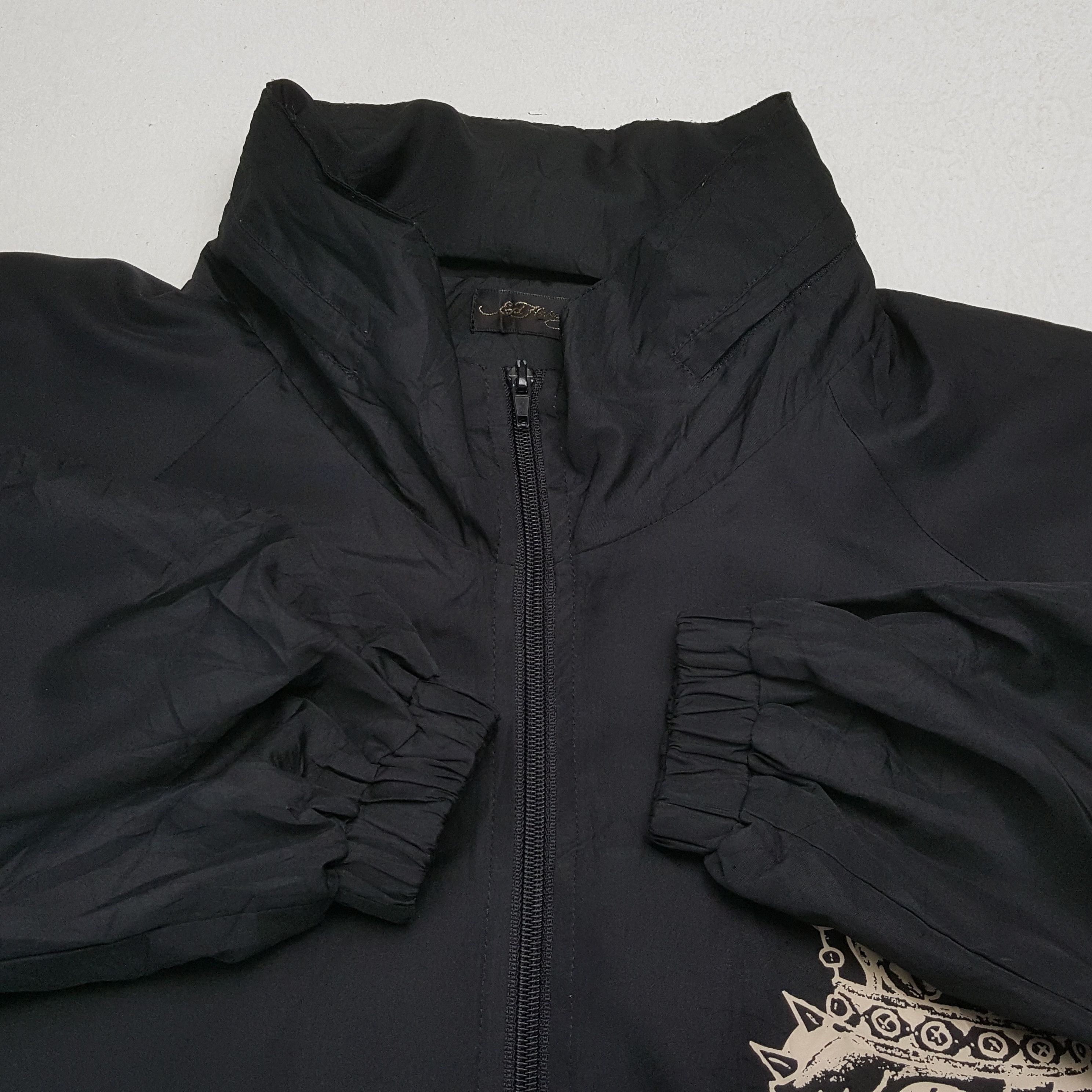 Ed Hardy × Vintage ED HARDY Designer Brand Windbreaker Jacket Size US L / EU 52-54 / 3 - 10 Thumbnail