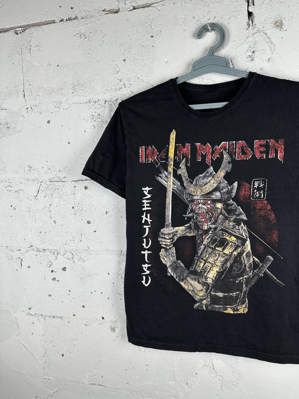 Band Tees × Iron Maiden Y2K Iron Maiden Live After Death Tee Japan Samurai Size US M / EU 48-50 / 2 - 2 Thumbnail