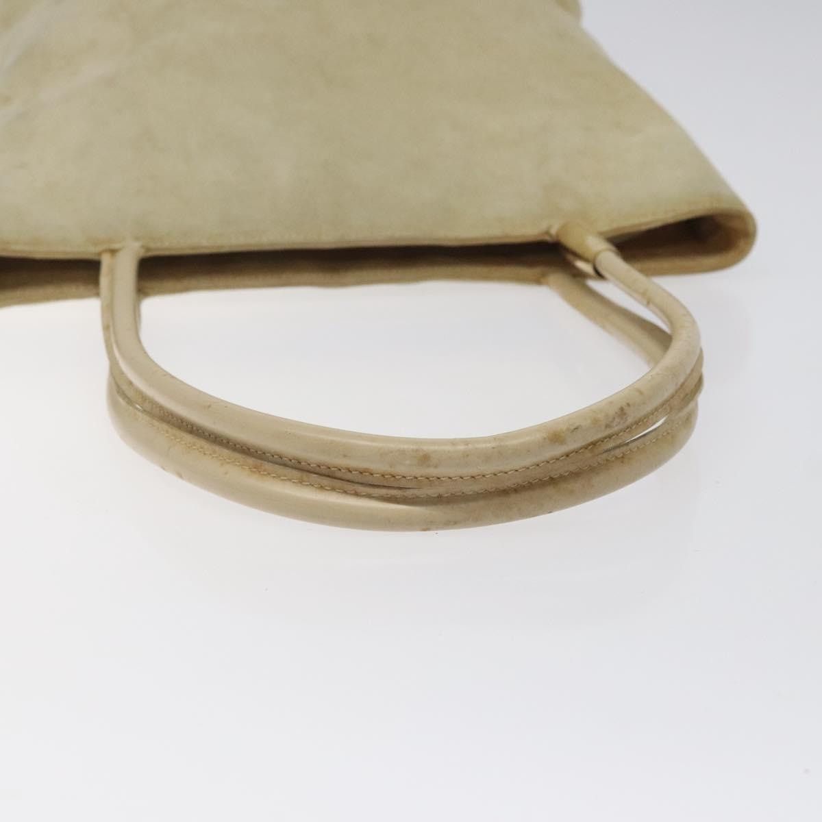 Gucci GUCCI Shoulder Bag Suede Beige Gold Size ONE SIZE - 7 Thumbnail