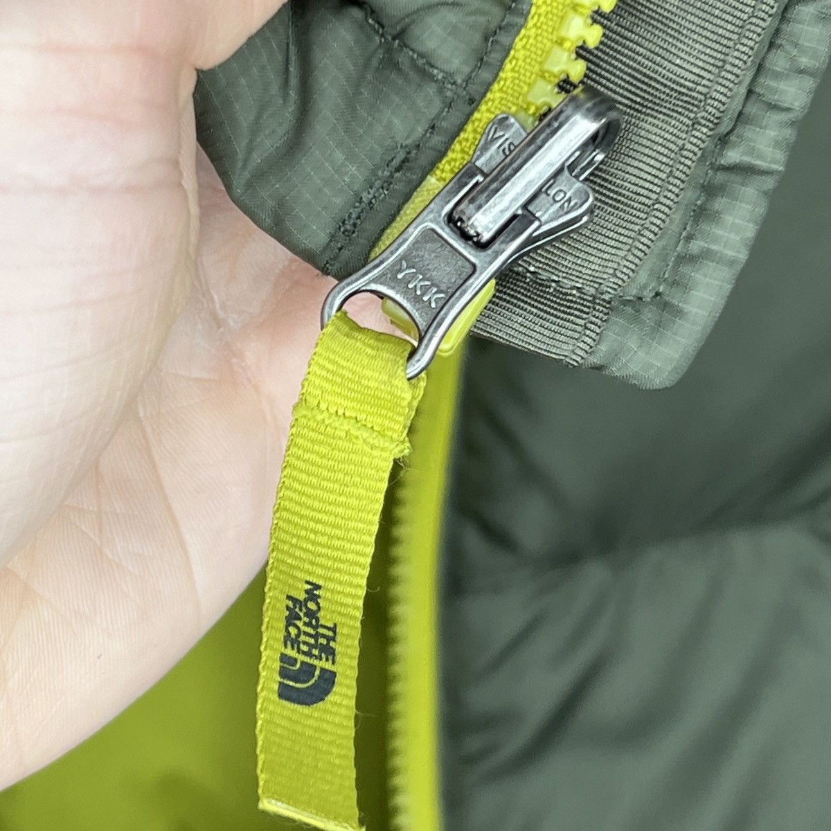 The North Face The North Face Puffer Vest Nuptse 700 Gilet Khaki Green Size US M / EU 48-50 / 2 - 9 Thumbnail