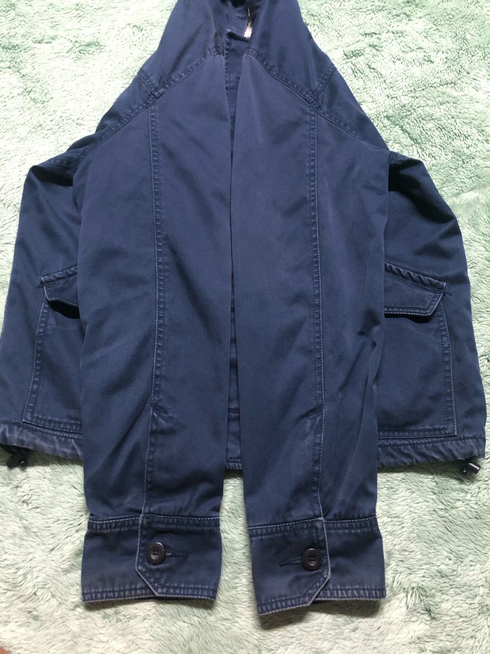 Japanese Brand × Levi's × Levi's Vintage Clothing LEVI'S HEAVY COTTON HOODED JACKET SUNFADED FADED Size US M / EU 48-50 / 2 - 15 Thumbnail