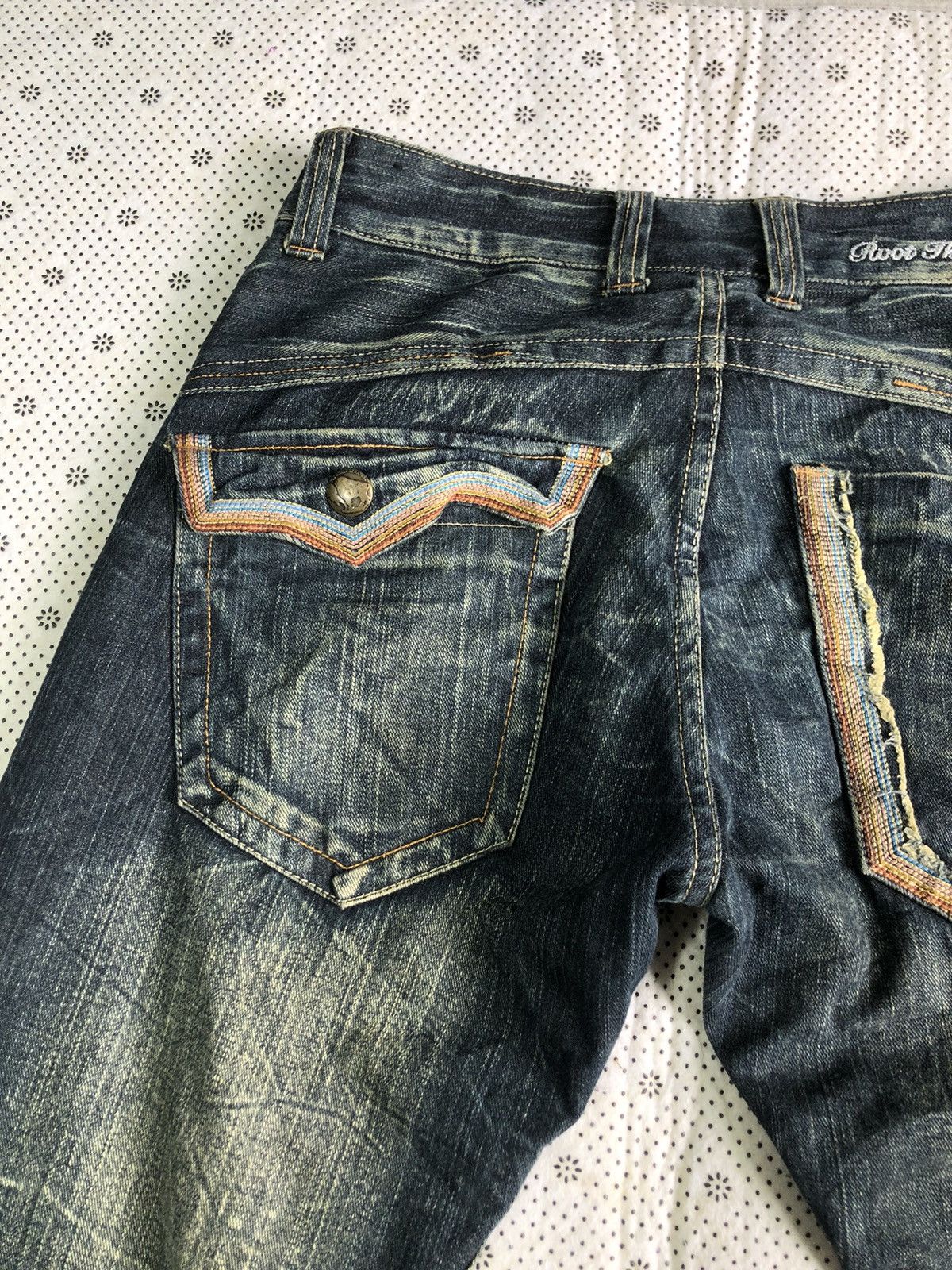 Hysteric Glamour Root Three Style flared jean Size 31" - 6 Thumbnail