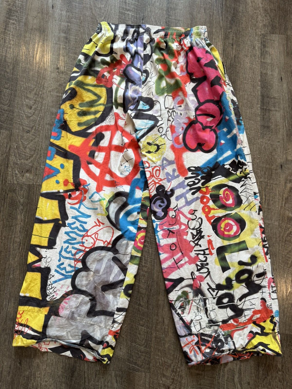 Vetements Graffiti Trousers