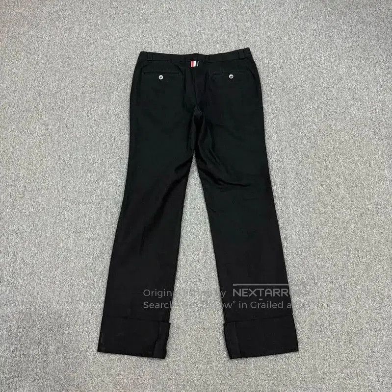 Thom Browne Thom Browne Black Polyester Casual Pants . Size US 38 / EU 54 - 2 Thumbnail