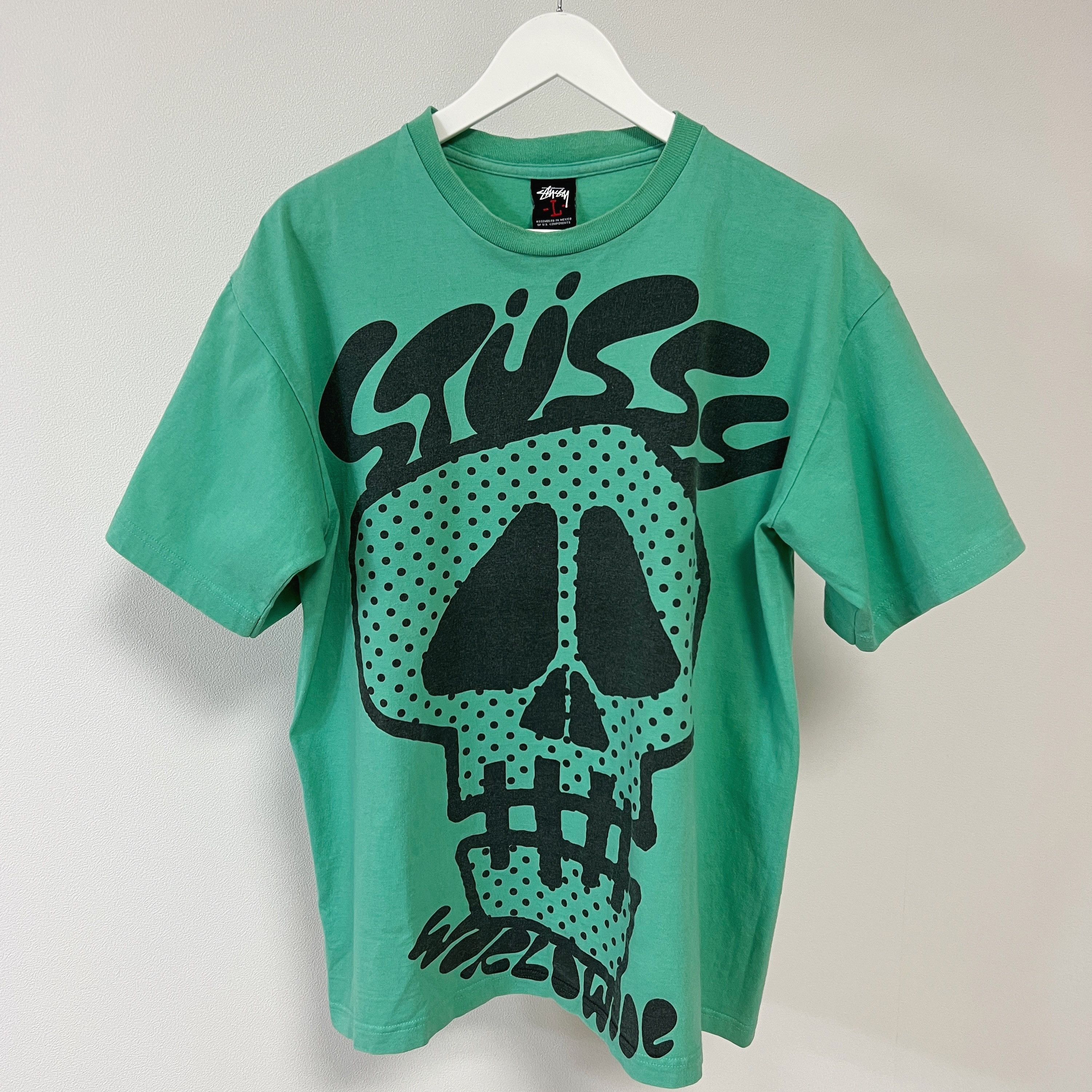 Vintage Stussy Skull T Shirt | Grailed