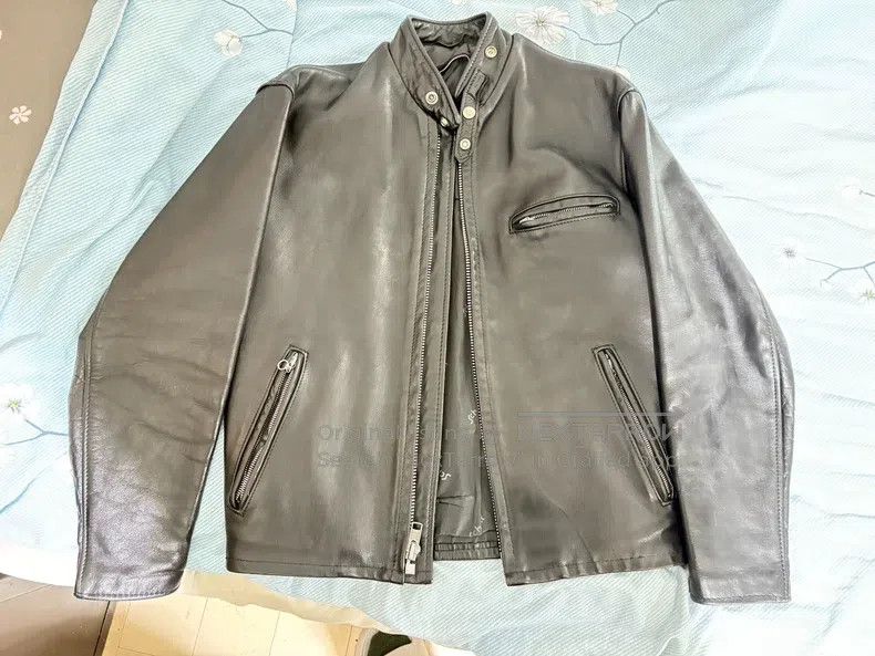 Schott Schott Castrated cowhide leather clothes Size US M / EU 48-50 / 2 - 1 Thumbnail