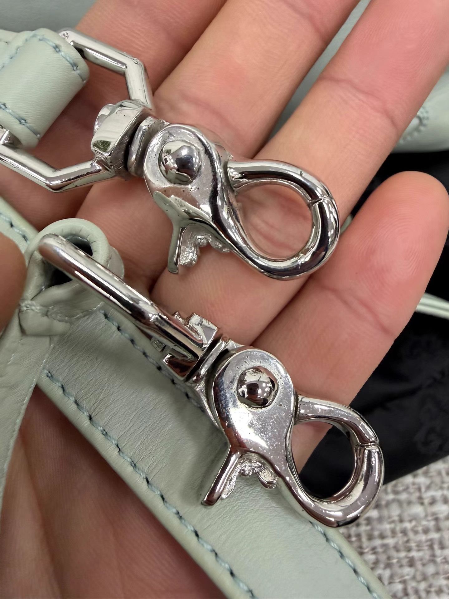 Chrome Hearts 【Chrome Hearts Sky Blue Seoul Exclusive Shell Bag】 Size ONE SIZE - 4 Thumbnail