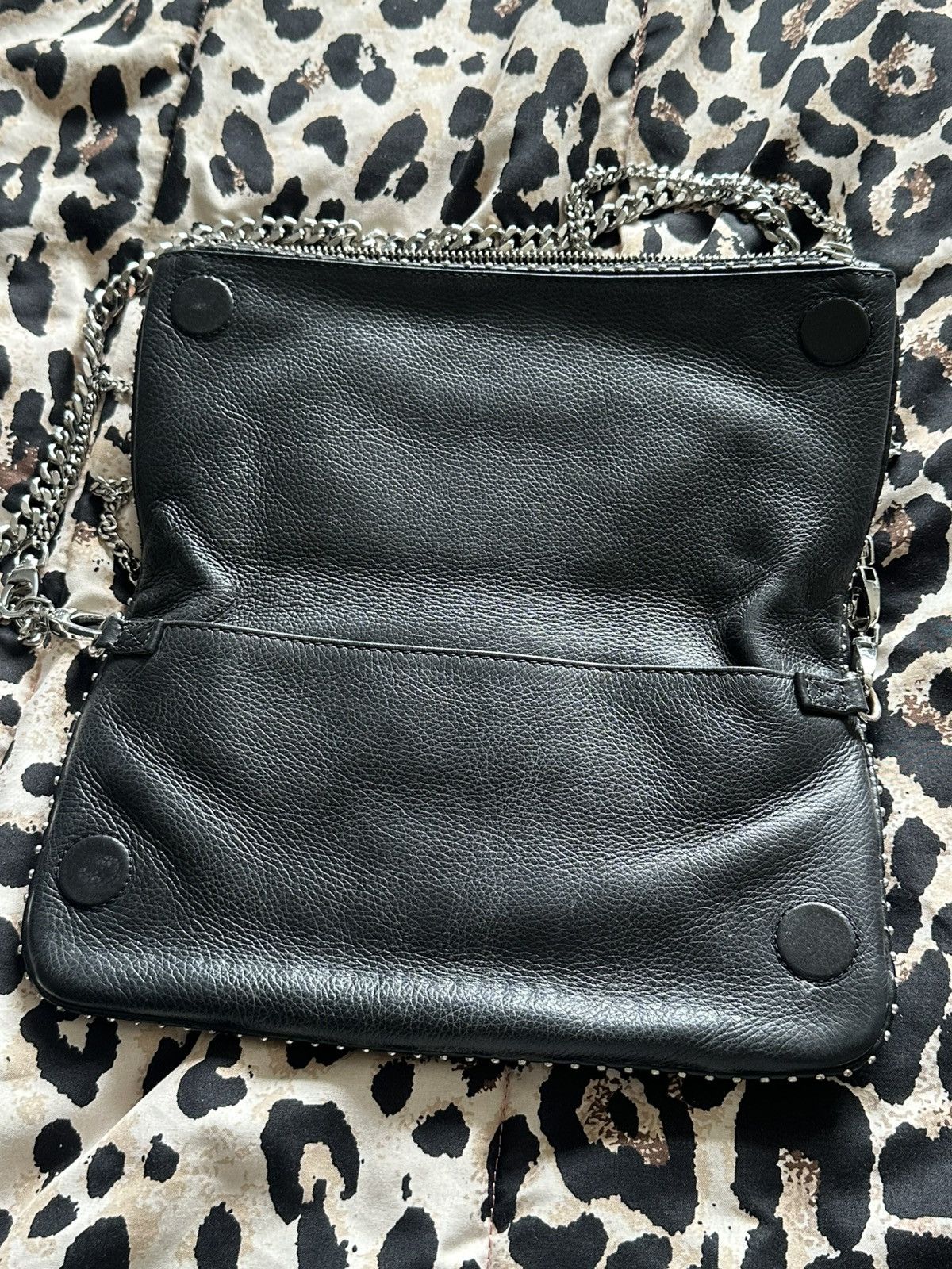 Zadig & Voltaire Zadig&Voltaire Rock shoulder bag with studs Size ONE SIZE - 4 Thumbnail