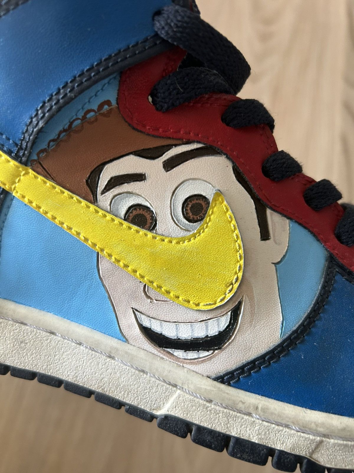 Nike RARE Hand Painted Nike Dunk High Toy Story 1 of 1 Size US 7.5 / IT 37.5 - 7 Thumbnail