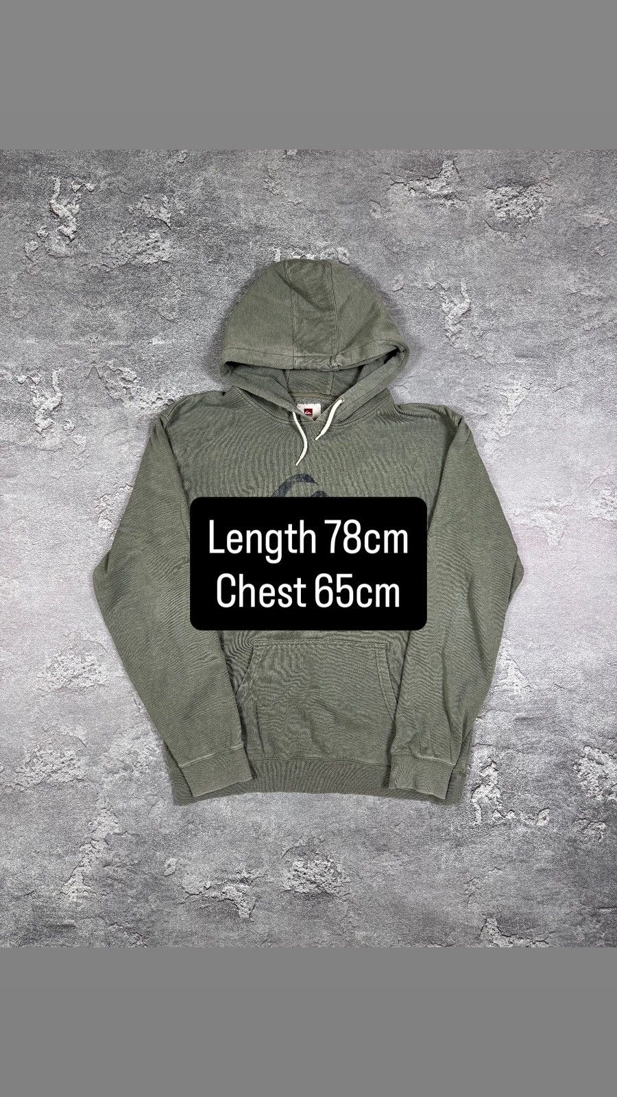 Quiksilver Quiksilver Logo Khaki Hoodie Size XL USA Streetwear Size US XL / EU 56 / 4 - 2 Thumbnail