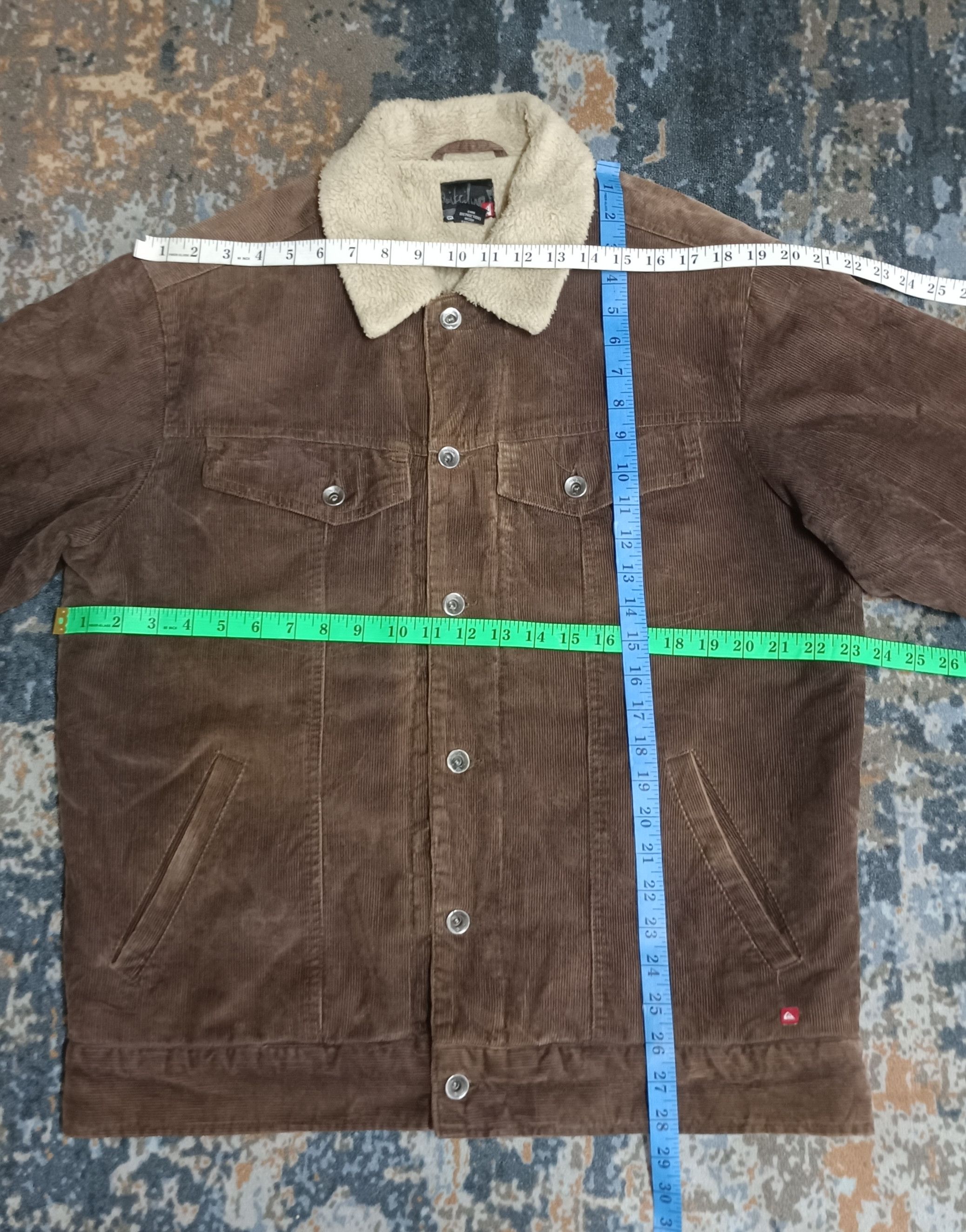 Quiksilver Vintage Quiksilver Corduroy Men Jacket Size US M / EU 48-50 / 2 - 18 Thumbnail
