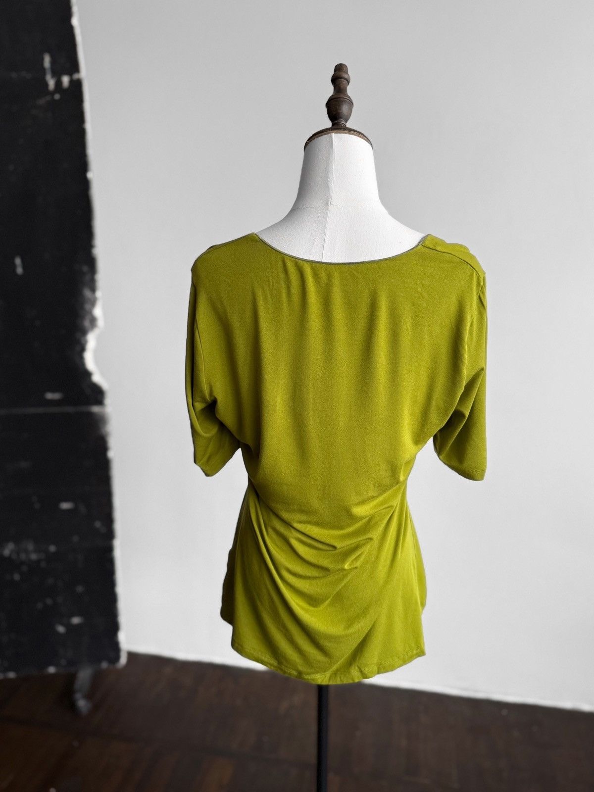 Other Hessnatur Womens Modal Top Green SS Soft Basic Eco T Shirt Size L / US 10 / IT 46 - 2 Thumbnail