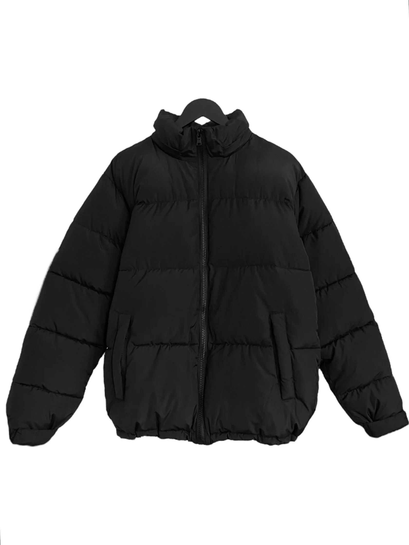 Other Streetwear puffer jacket down black ulika basic y2k Size US XL / EU 56 / 4 - 7 Thumbnail