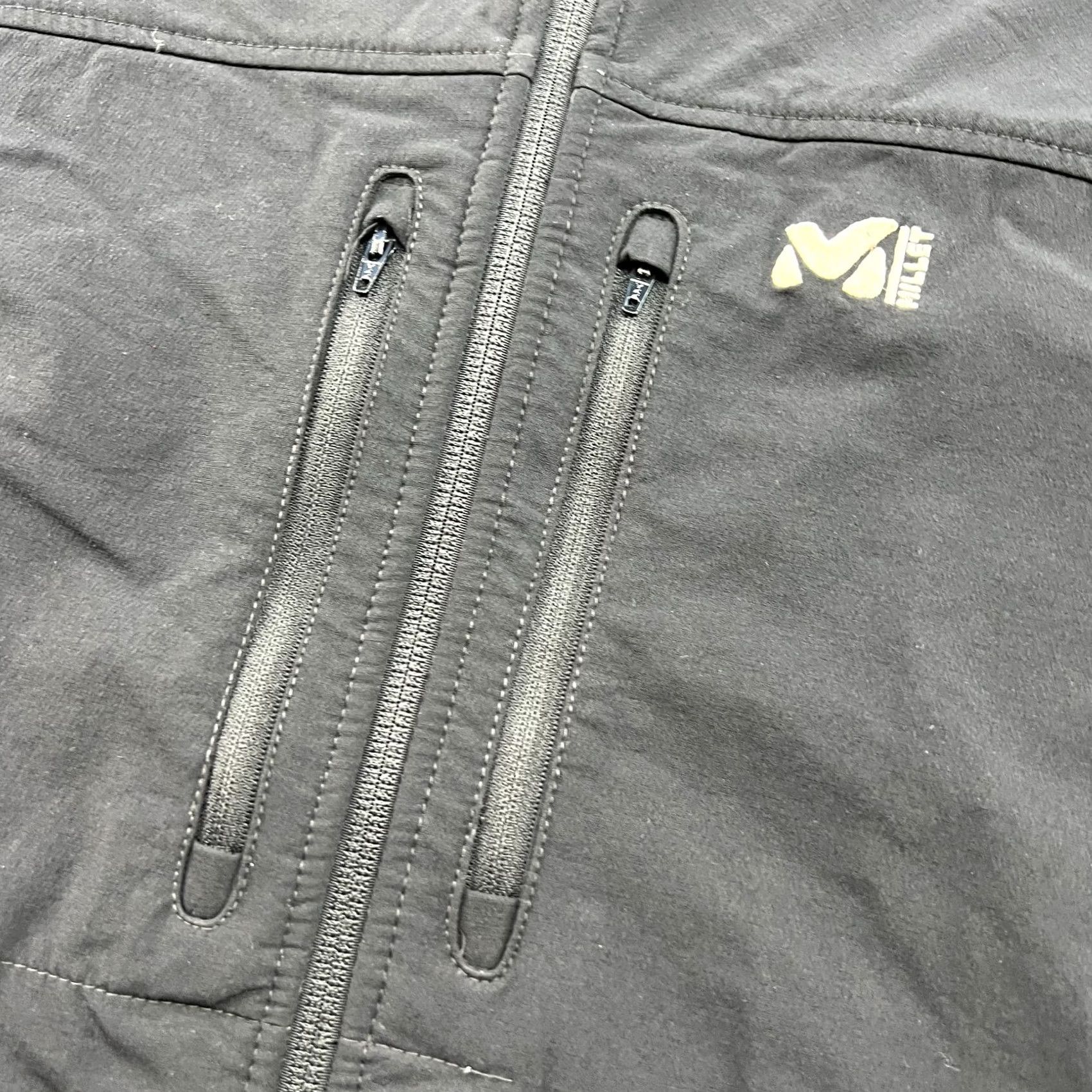 Vintage VINTAGE Millet Track Jacket Mens L Black Softshell Full Zip Waterproof Outdoor Outdoor Size US L / EU 52-54 / 3 - 3 Thumbnail
