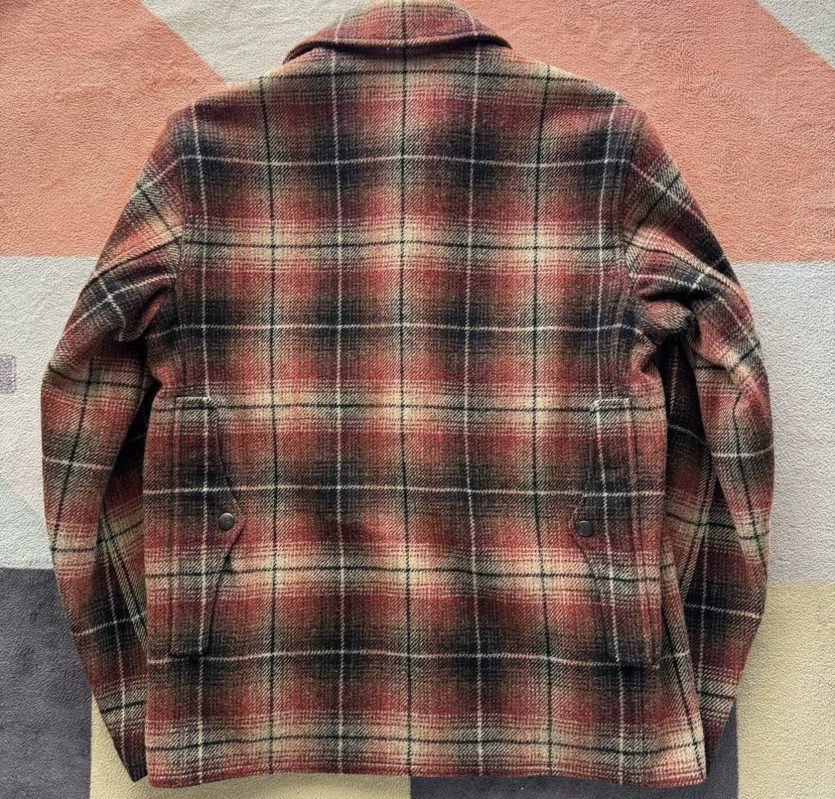 Ralph Lauren Ralph Lauren Double RL RRL Wool Tweed Safari Jacket K22 Size US S / EU 44-46 / 1 - 4 Thumbnail