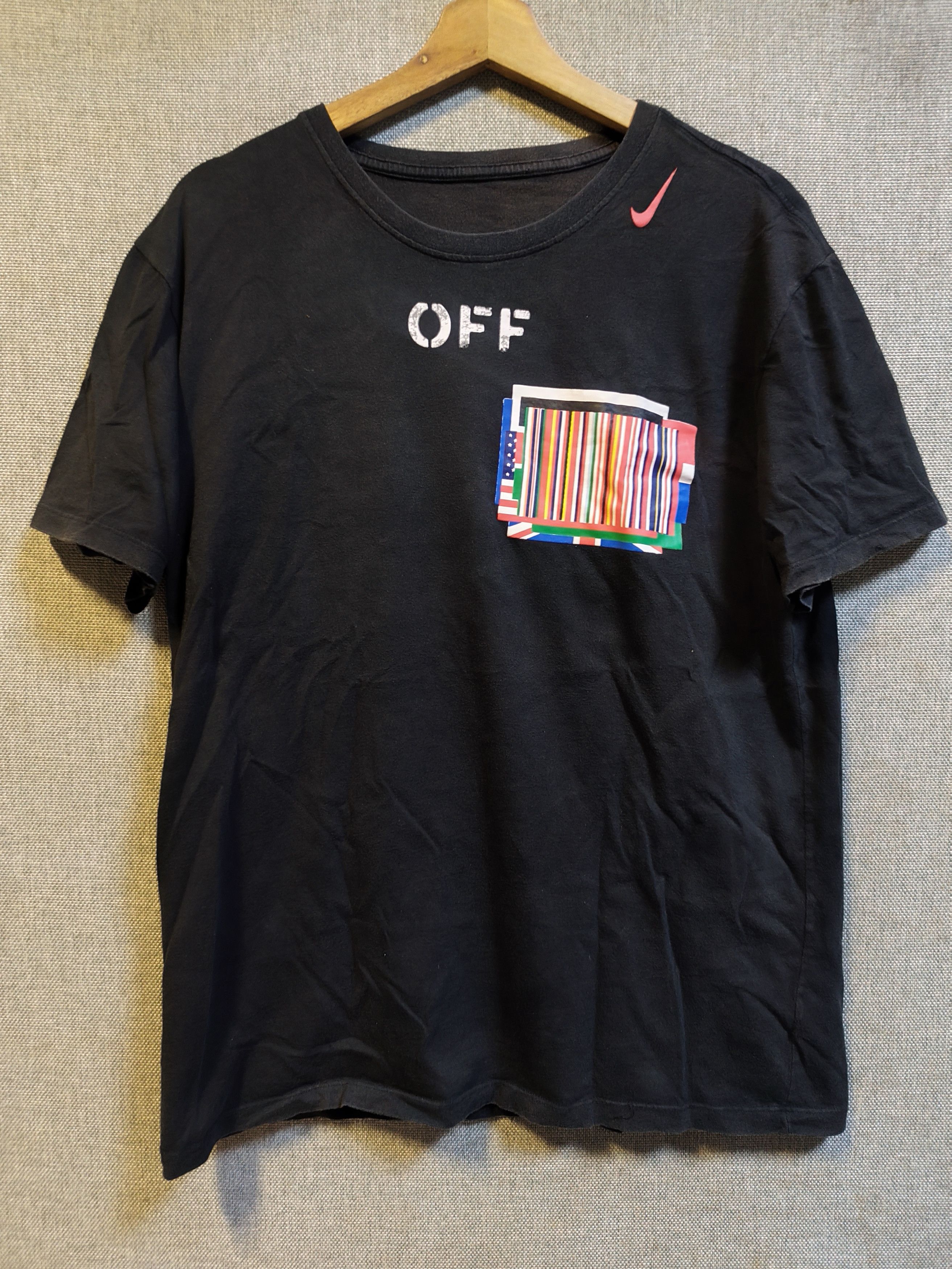 Nike × Off-White ​Nike x Off-White Virgil Abloh T-Shirt Size US M / EU 48-50 / 2 - 1 Thumbnail