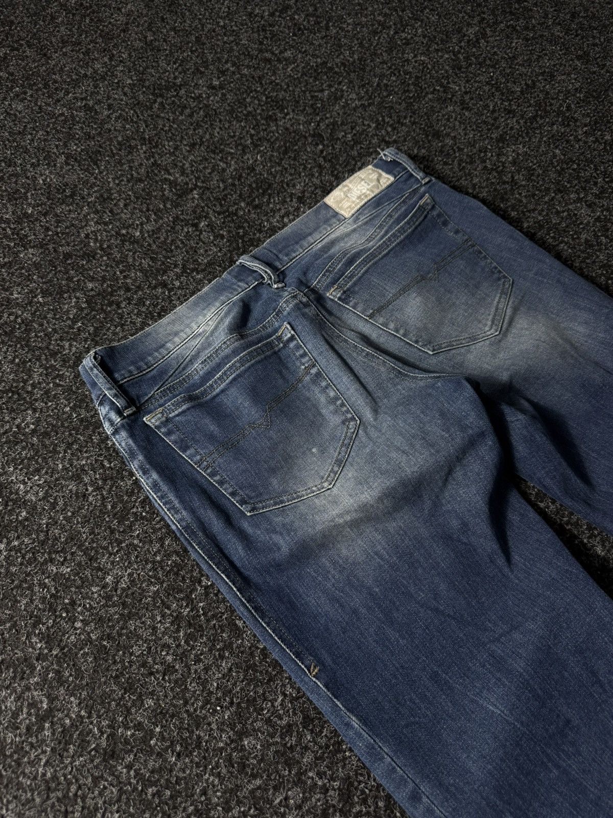 Diesel × If Six Was Nine × Vintage Vintage Diesel Industry Distressed Jeans skinny denim pants Size 29" - 14 Thumbnail