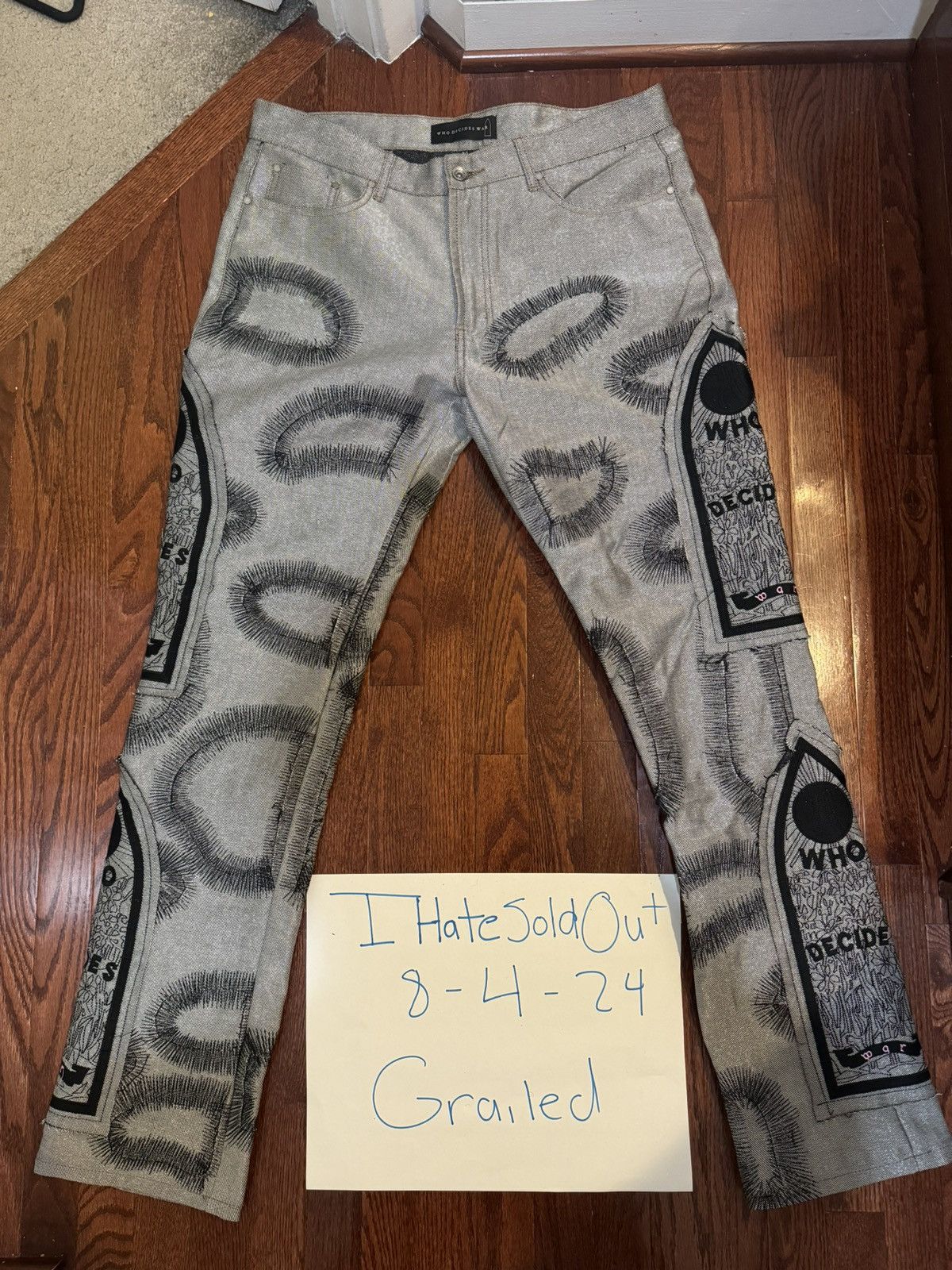 Who Decides War Who Decides War Chrome Fusion Denim Size US 36 / EU 52 - 7 Thumbnail