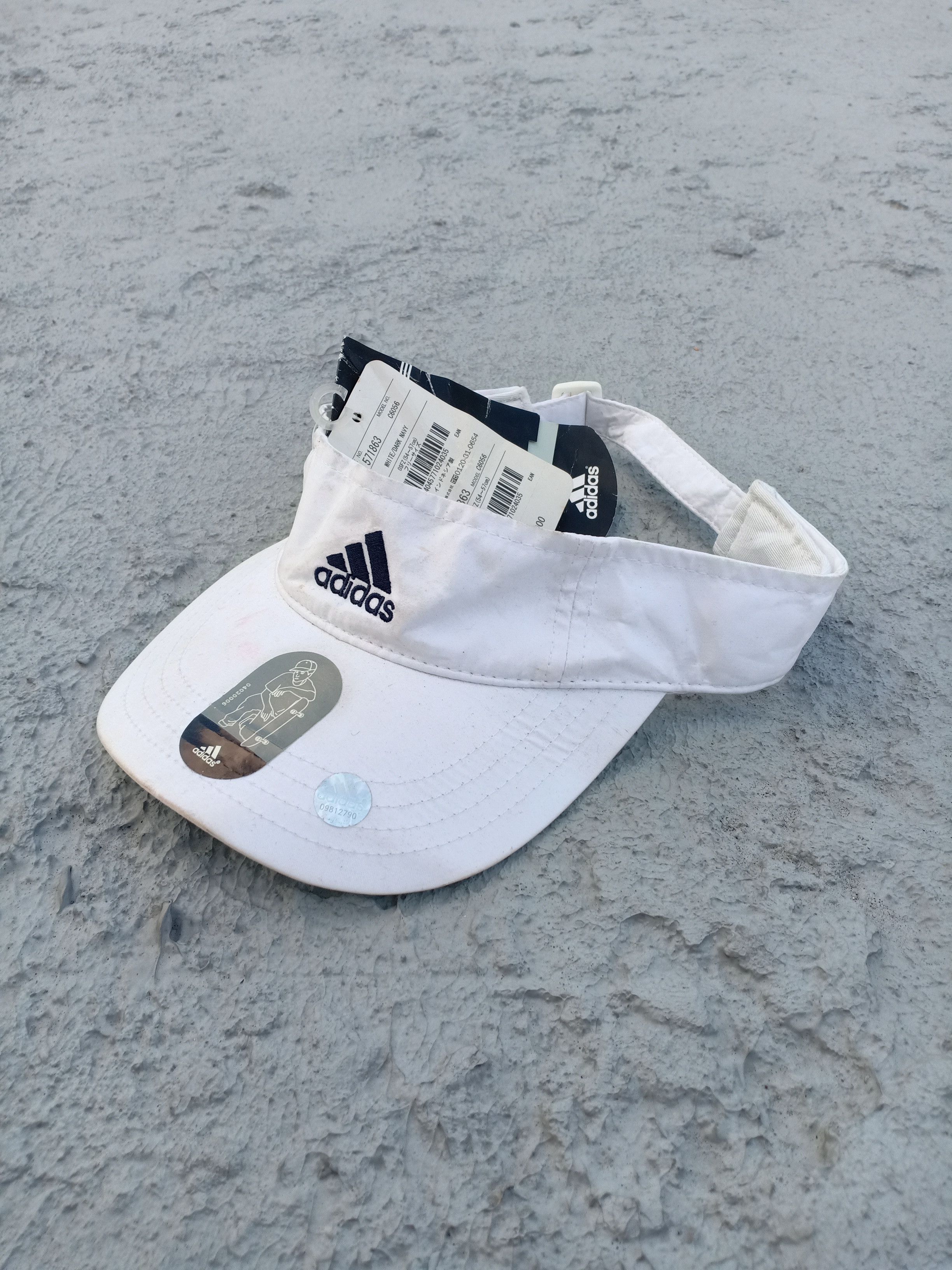 Adidas ADIDAS visor hat Size ONE SIZE - 1 Thumbnail