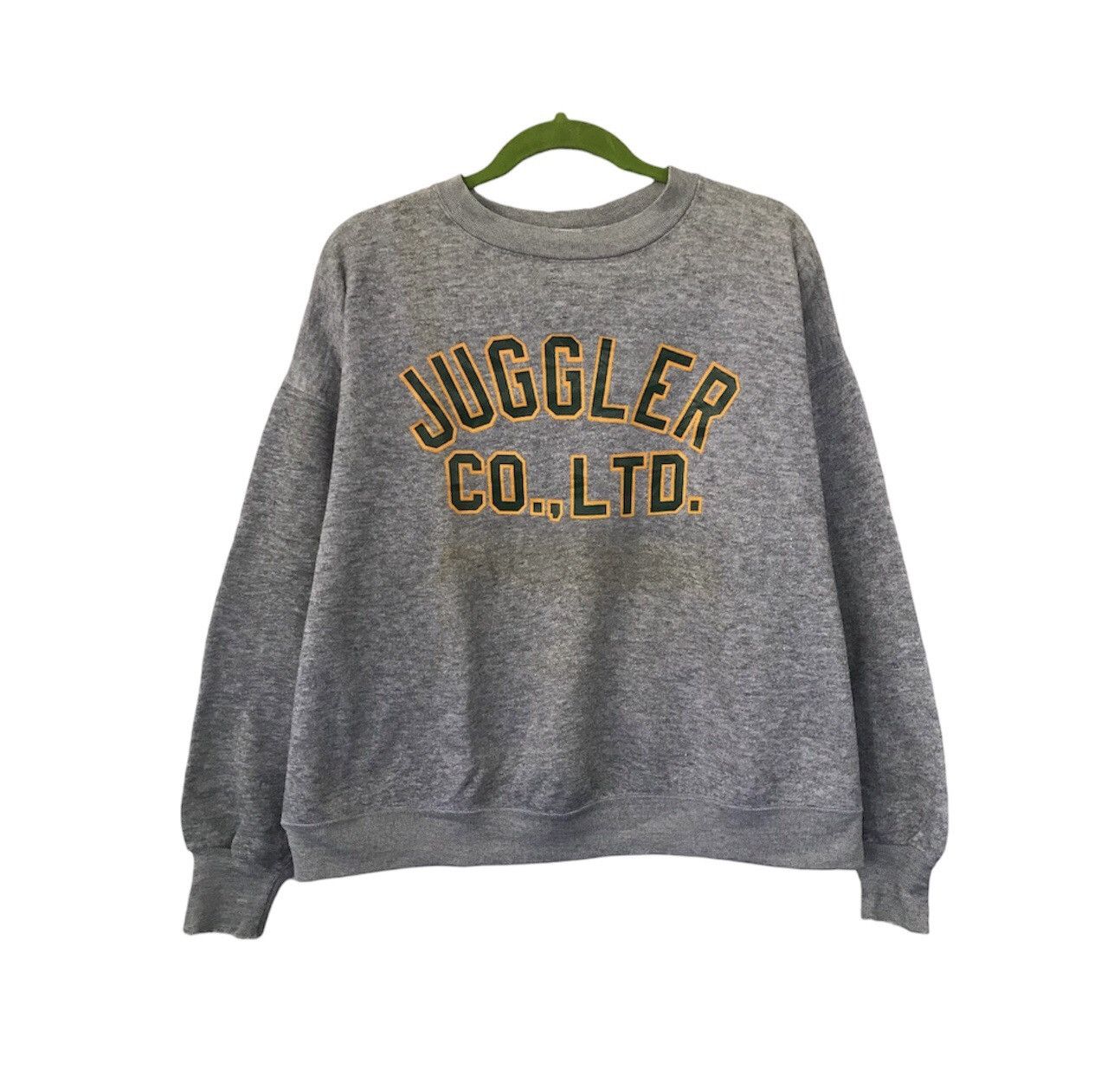 image of Made In USA x USA Olympics Healthknit Vintage Baggy Sweatshirt in Grey, Men's (Size Large)