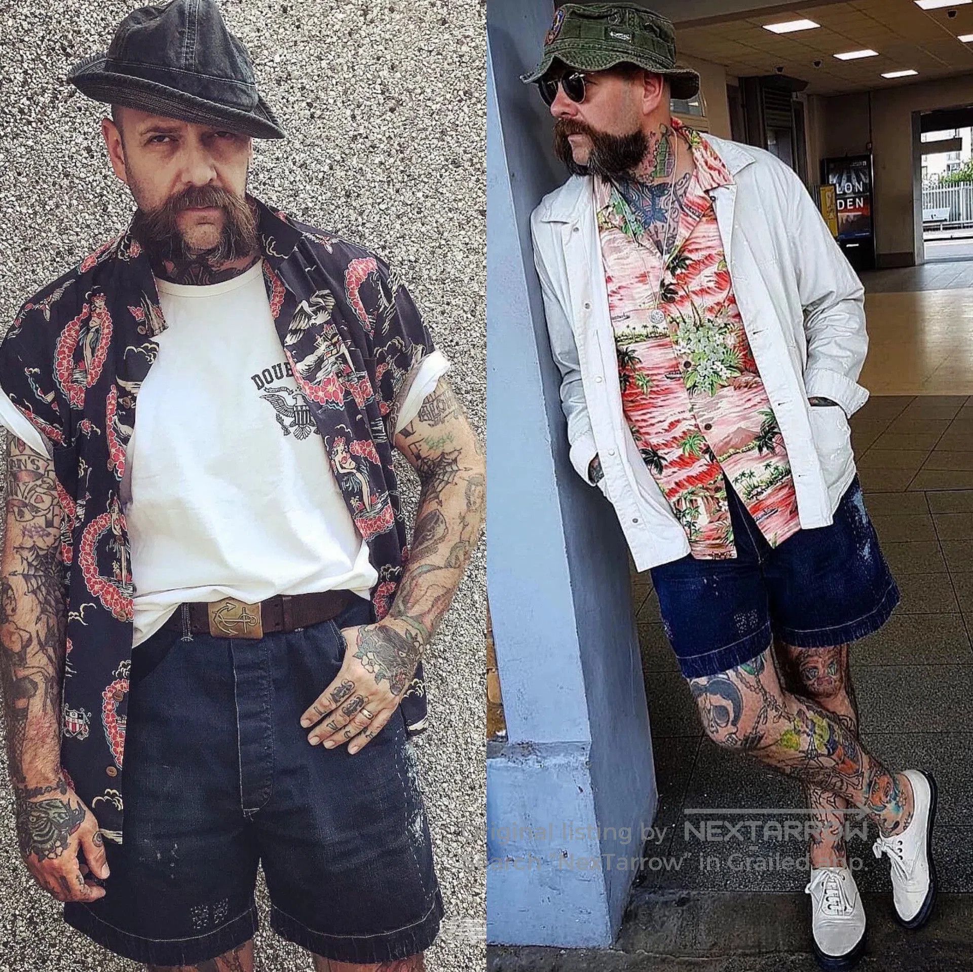 RRL Ralph Lauren vintage 1941 denim utility shorts. Size US 36 / EU 52 - 5 Thumbnail