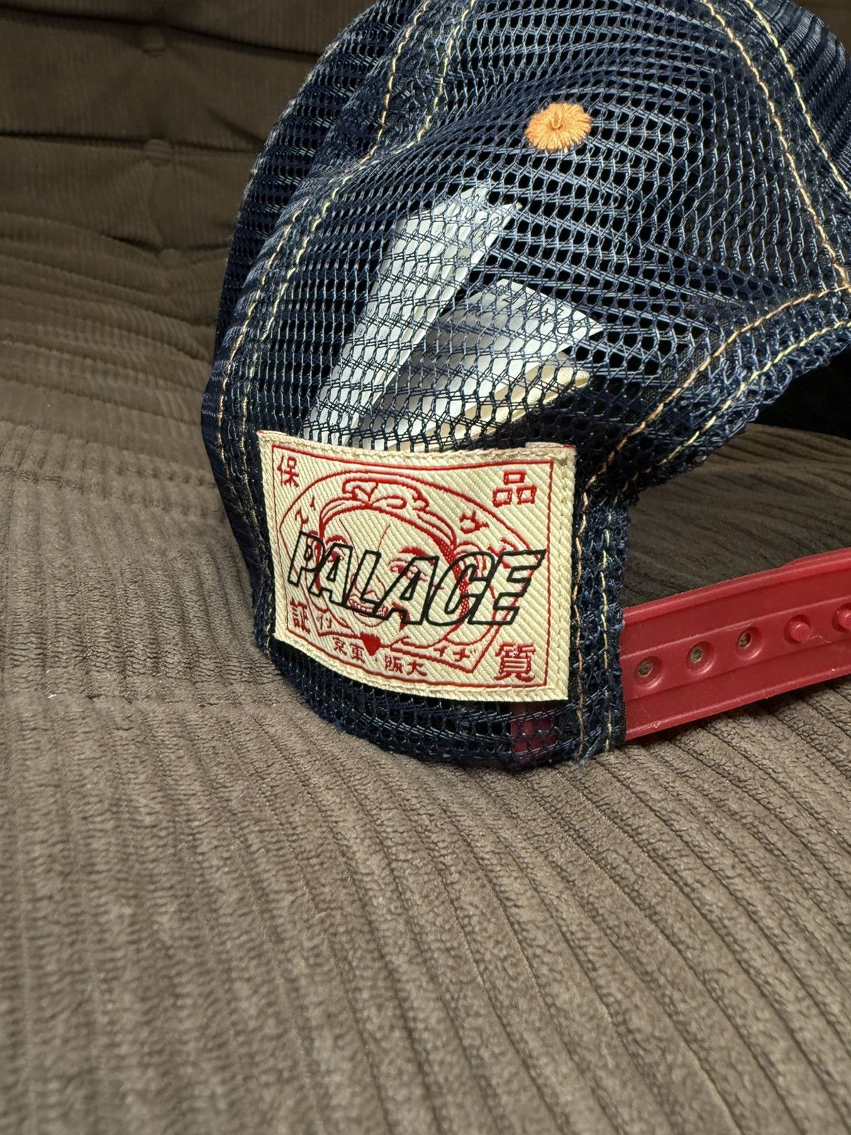 Palace Palace x Evisu Trucker Hat Size ONE SIZE - 4 Thumbnail