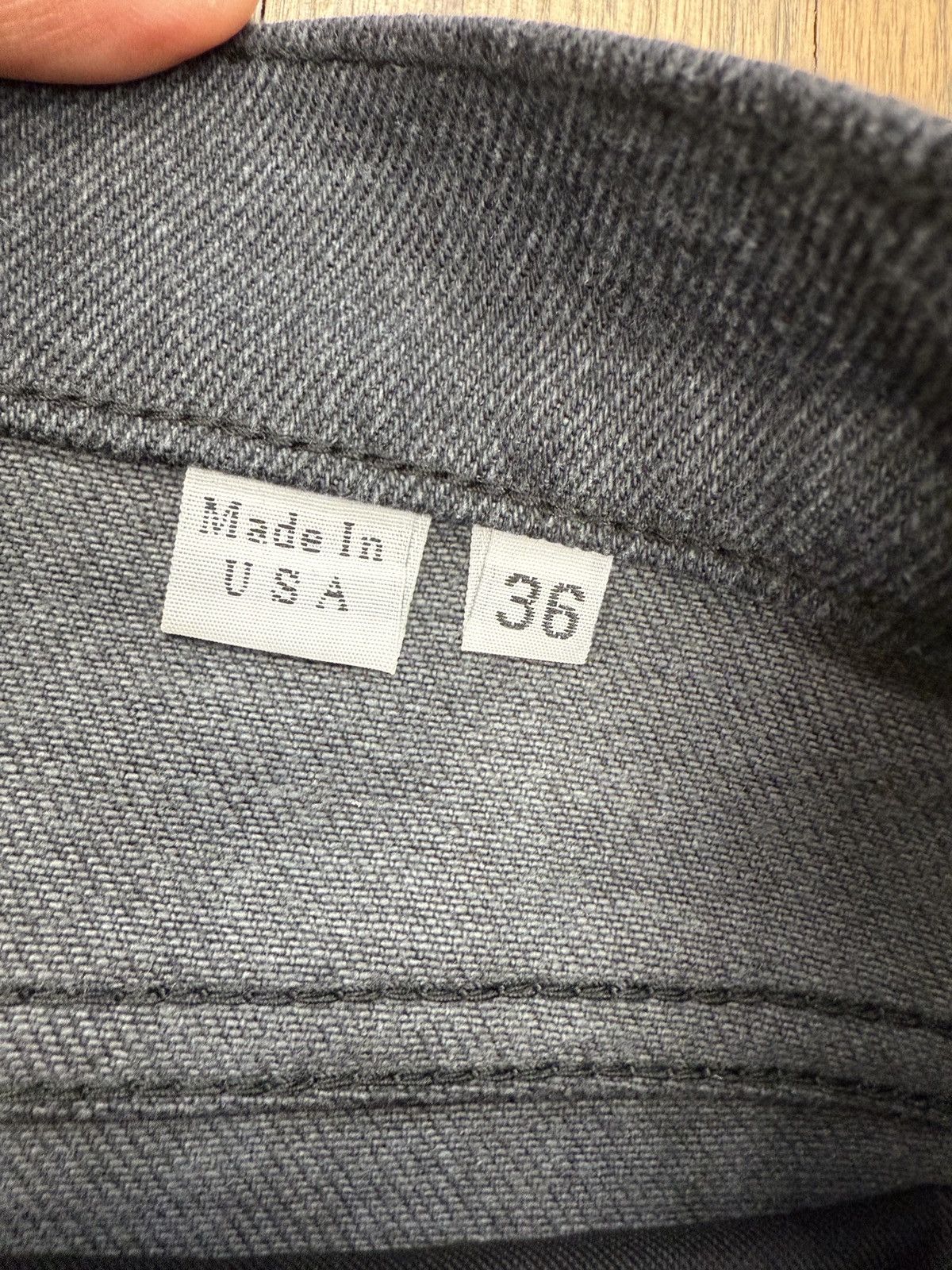Matty Boy Matty Boy 99 Eyes Grey/Black Denim! Brand New extremely rare Size US 36 / EU 52 - 3 Thumbnail